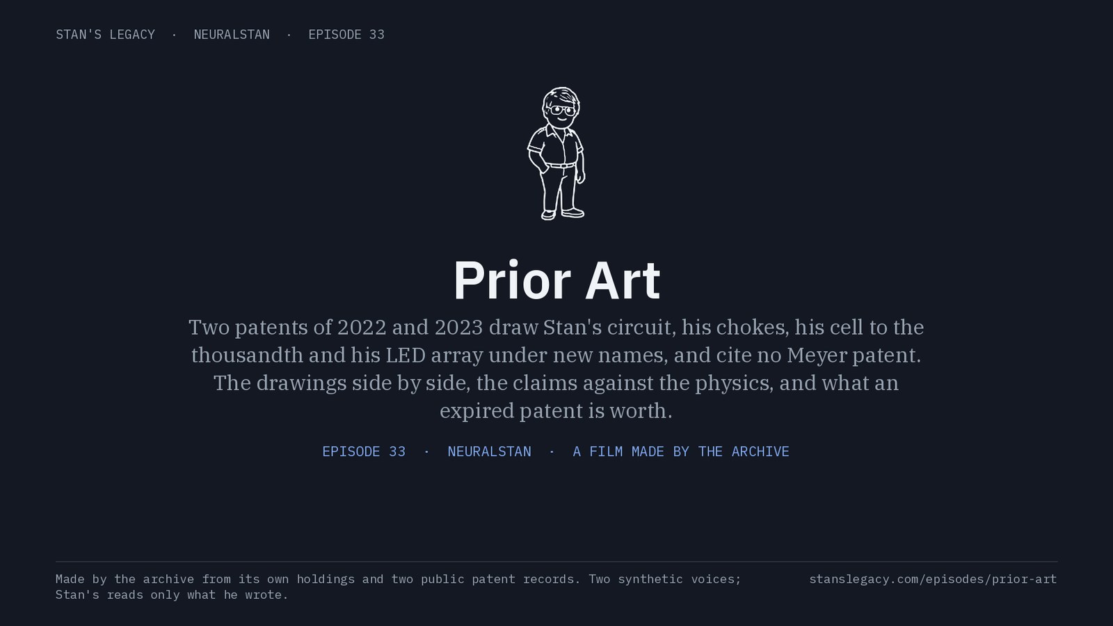 Episode 33: Prior Art