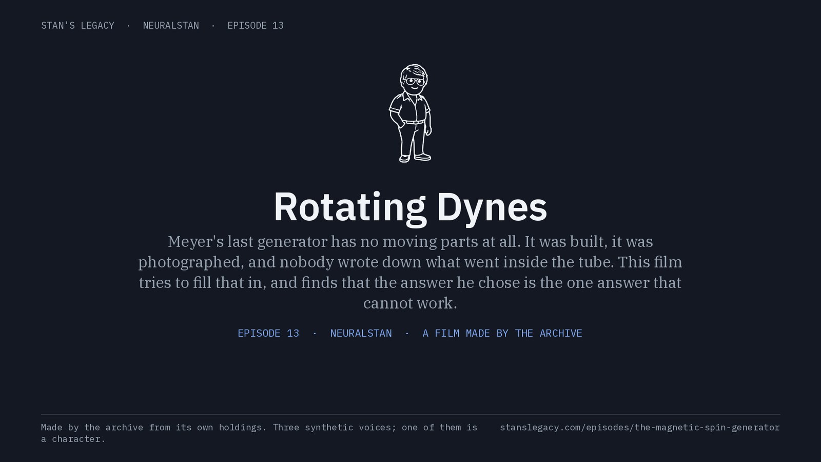 Episode 13: Rotating Dynes