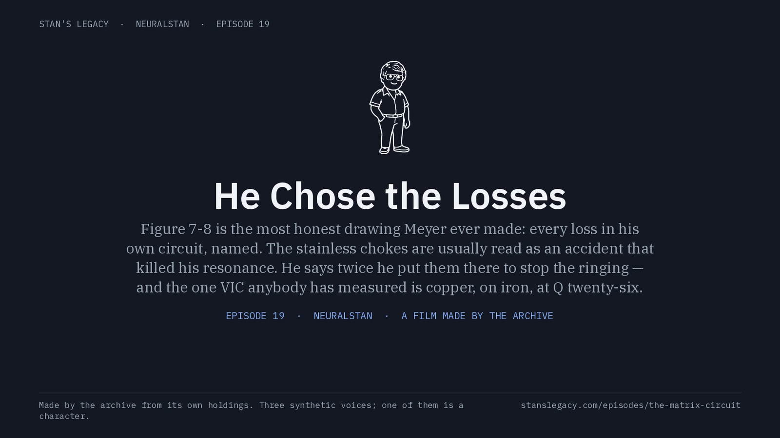 Episode 19: He Chose the Losses