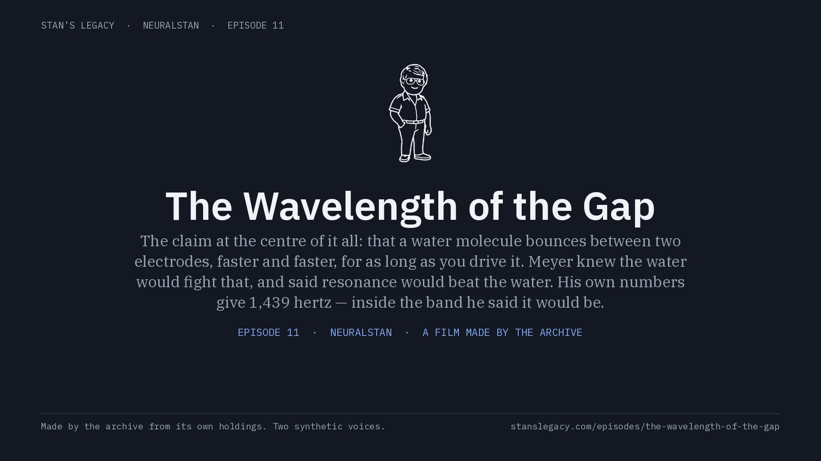Episode 11: The Wavelength of the Gap