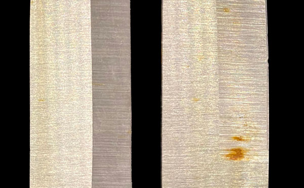 Passivation prevents rust in stainless steel Passivated stainless steel resists rust
