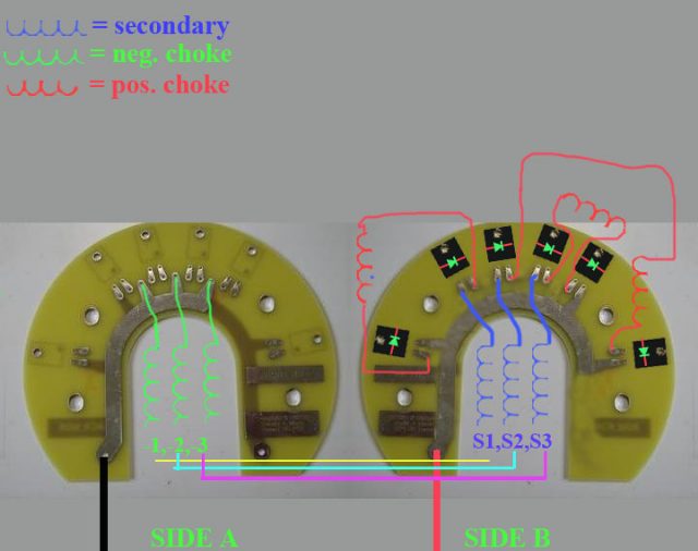 Rotory voltage inensifier circuit