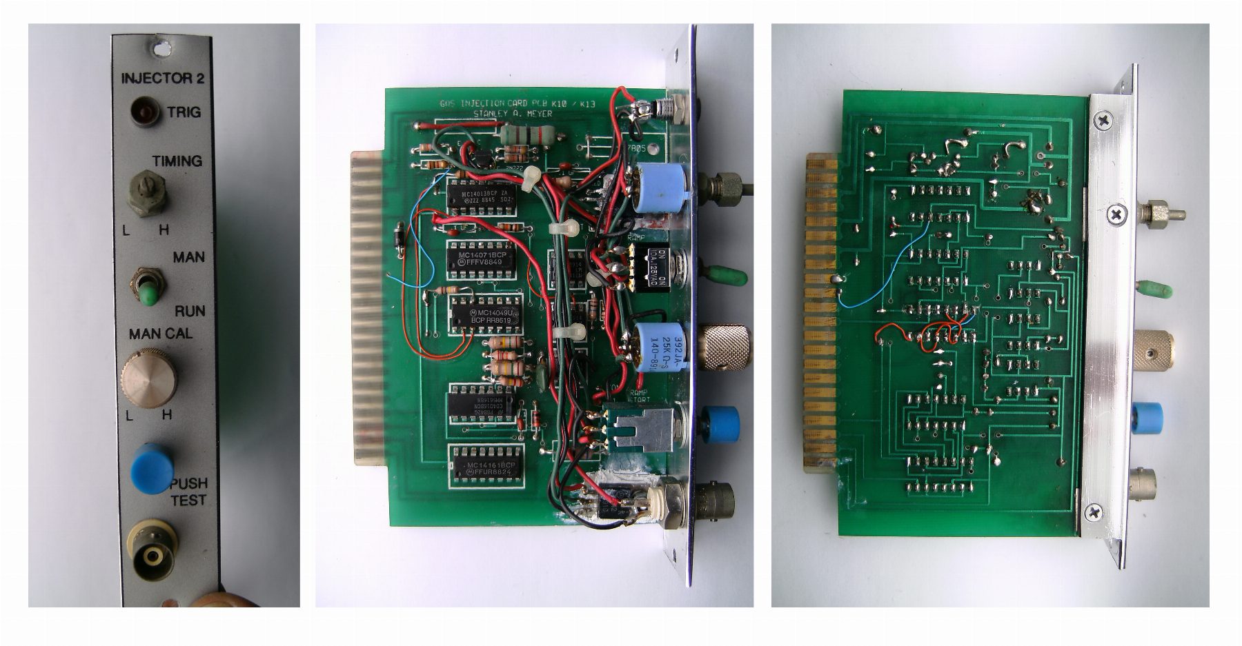Gas injector card k10 k13