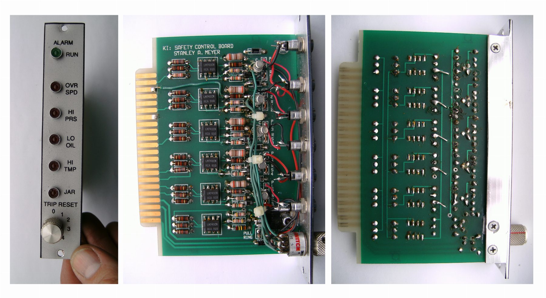 Safety controler board k1