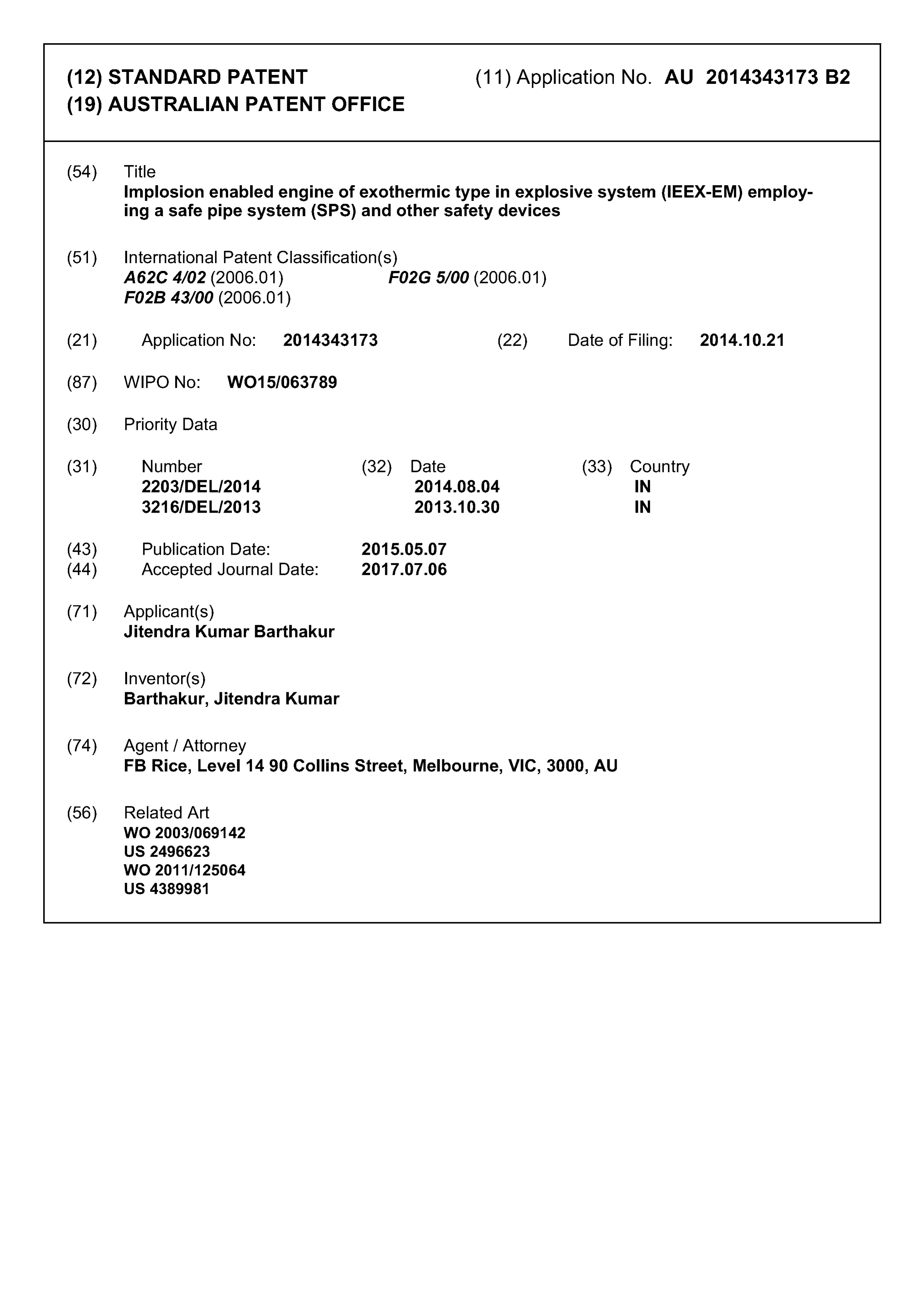Page 1 of the original patent document