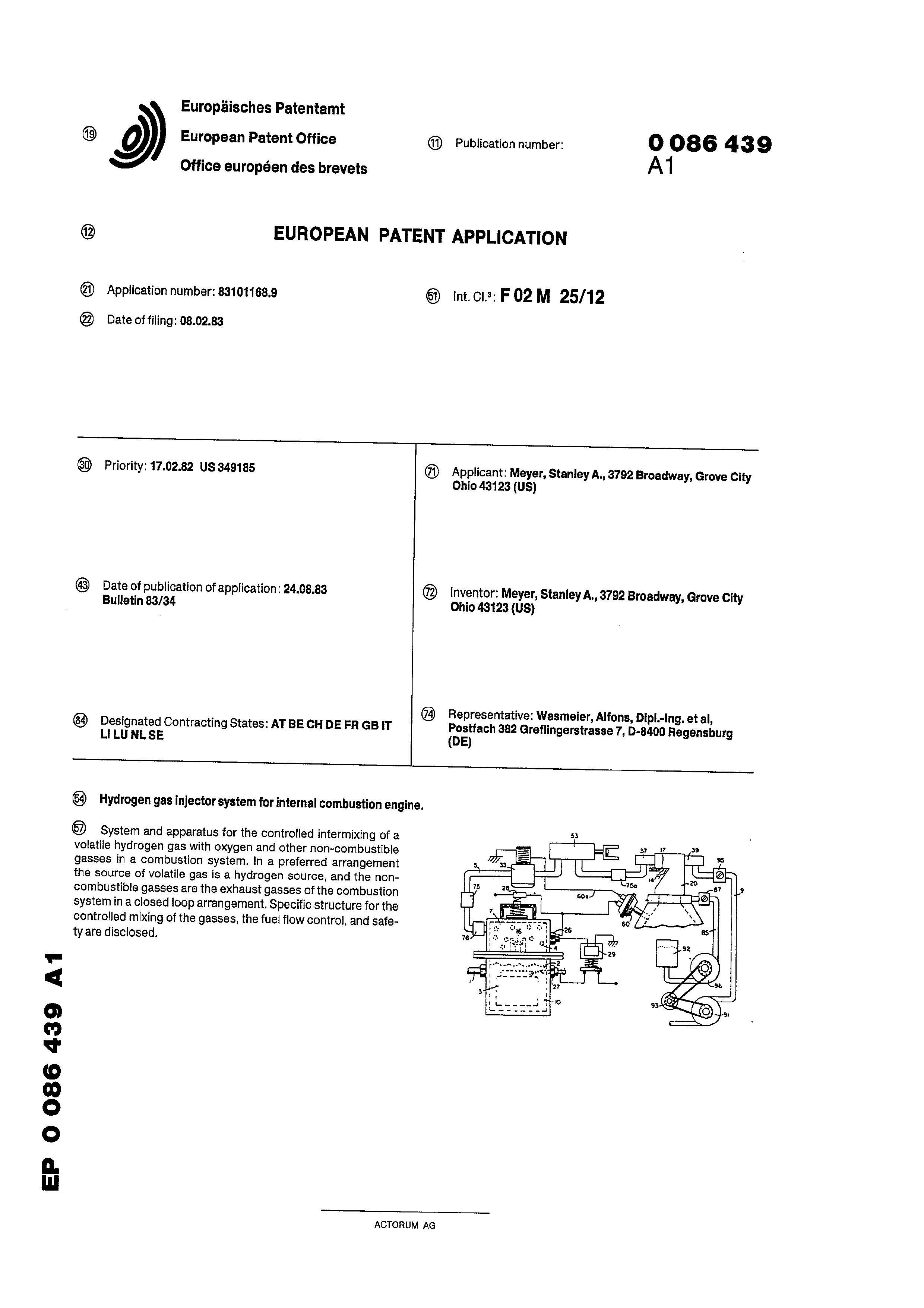 Page 1 of the original patent document