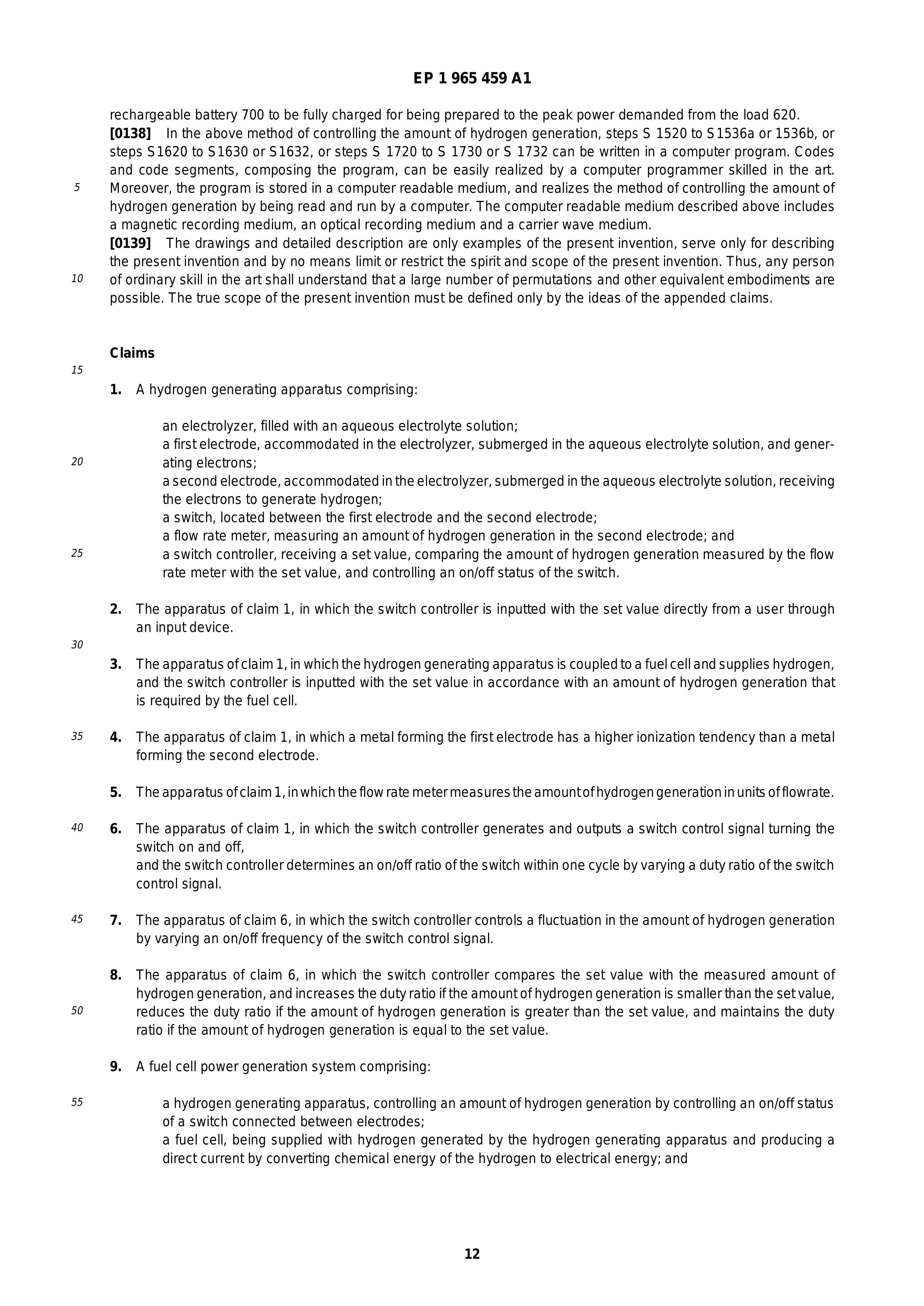 Page 12 of the original patent document