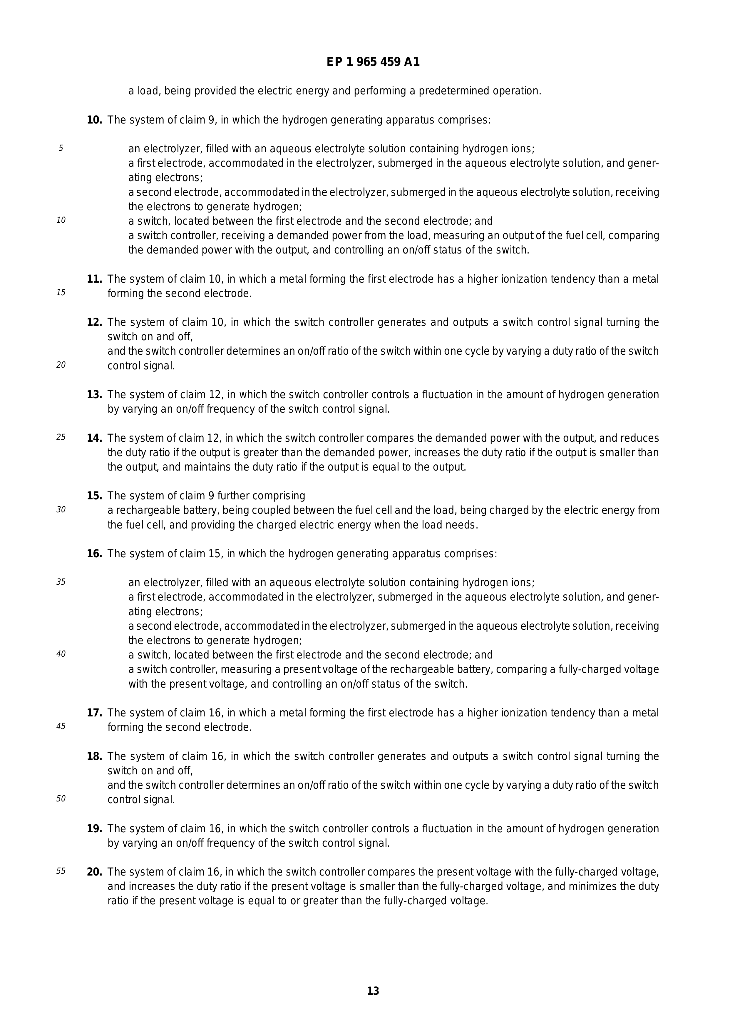 Page 13 of the original patent document