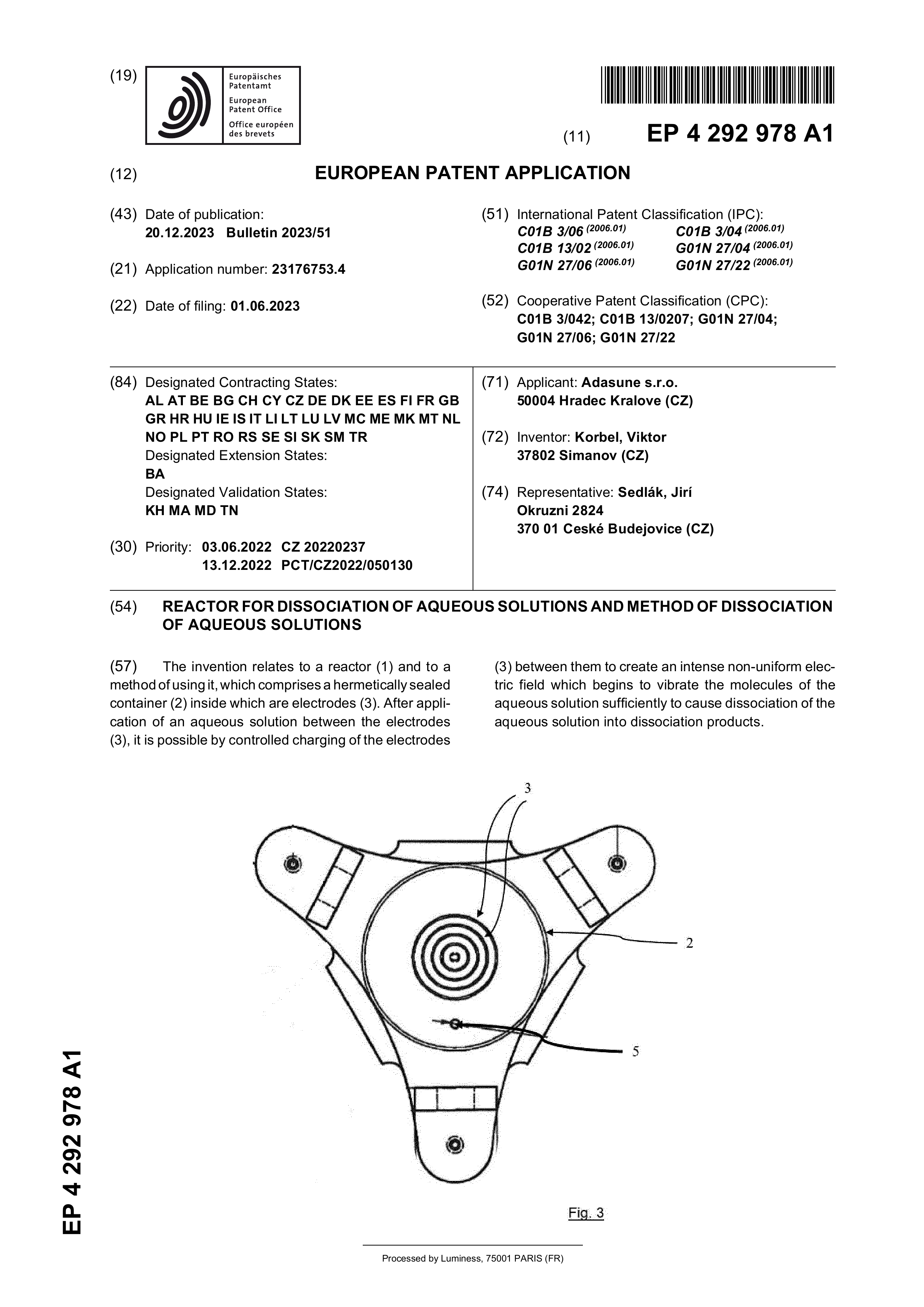 Page 1 of the original patent document