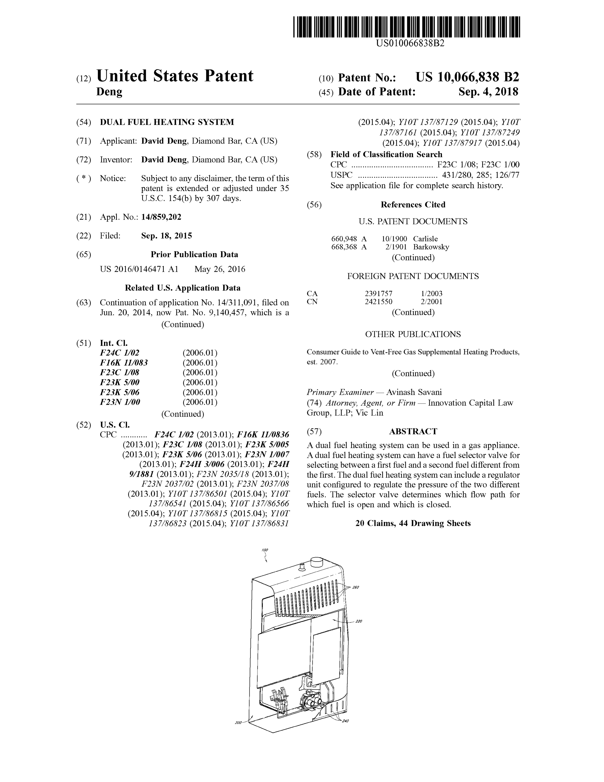 Page 1 of the original patent document