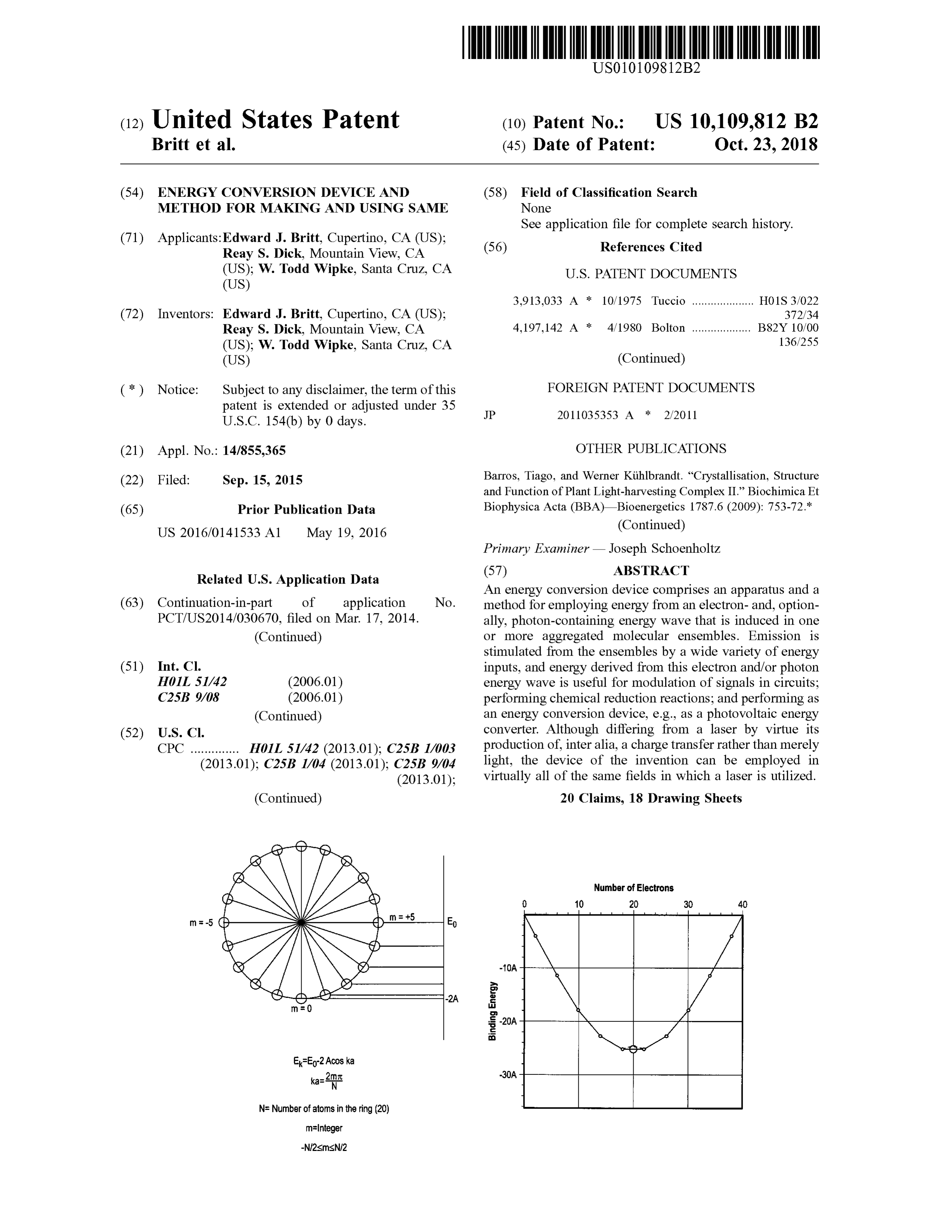 Page 1 of the original patent document
