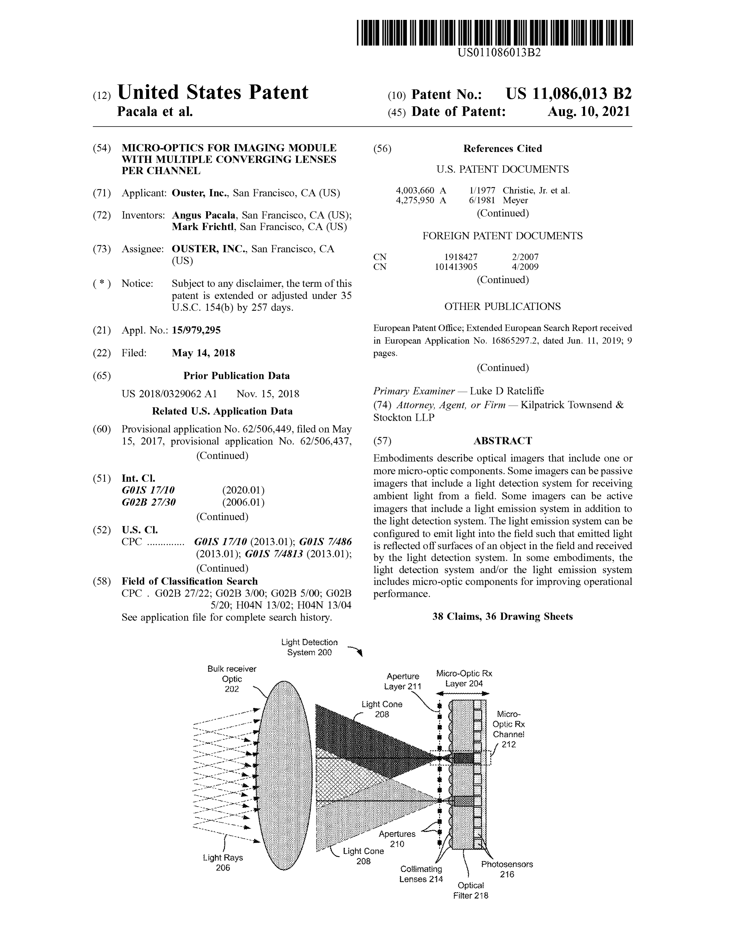Page 1 of the original patent document