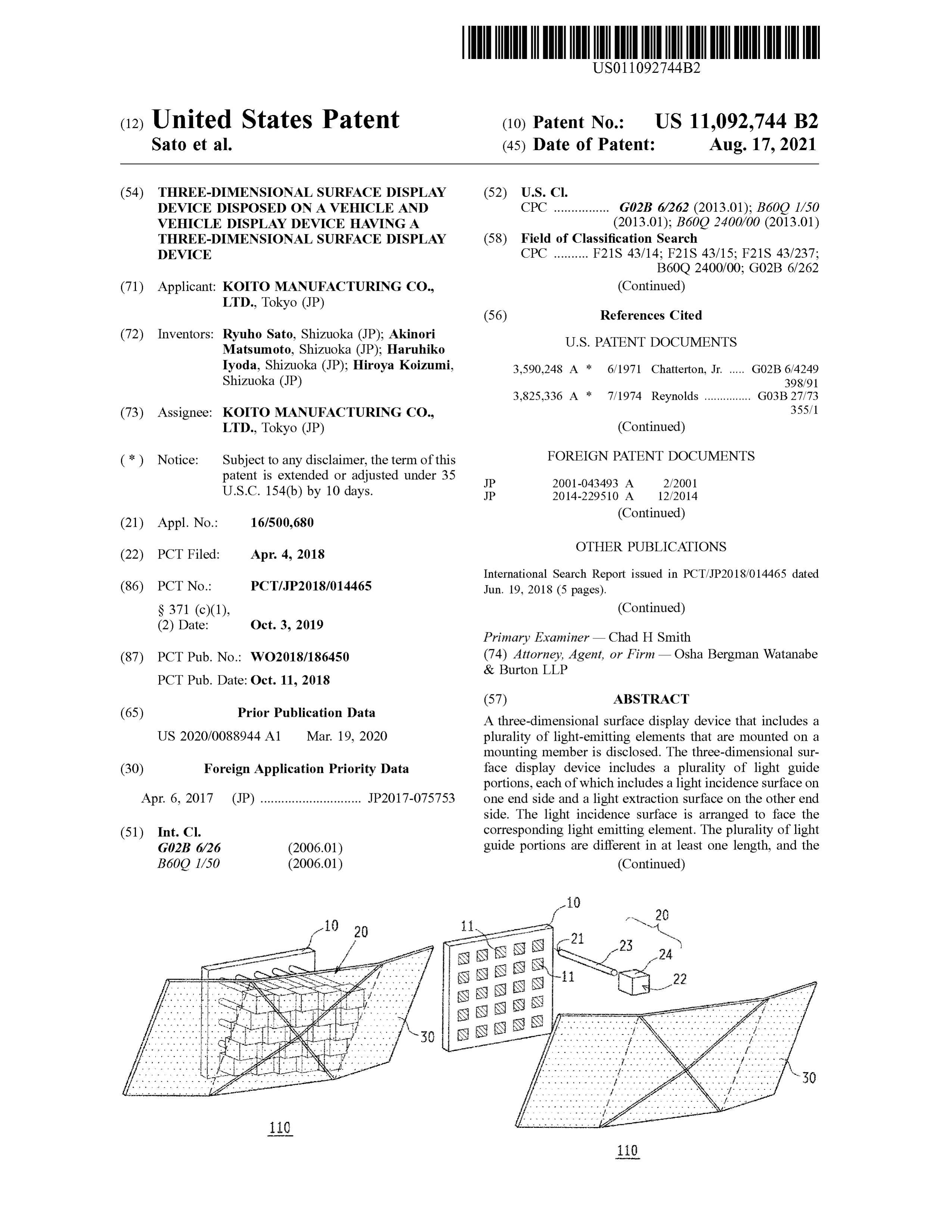 Page 1 of the original patent document