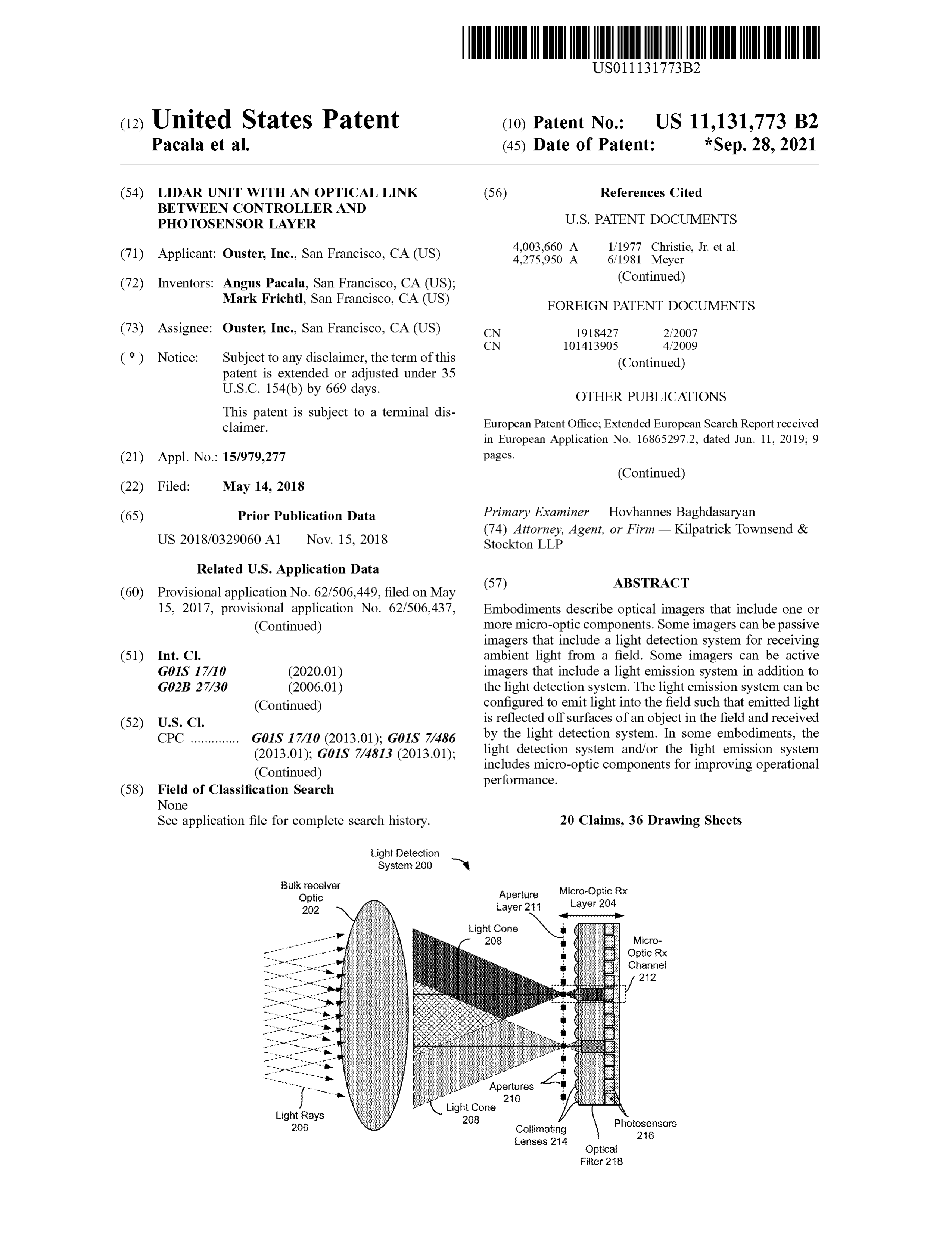 Page 1 of the original patent document