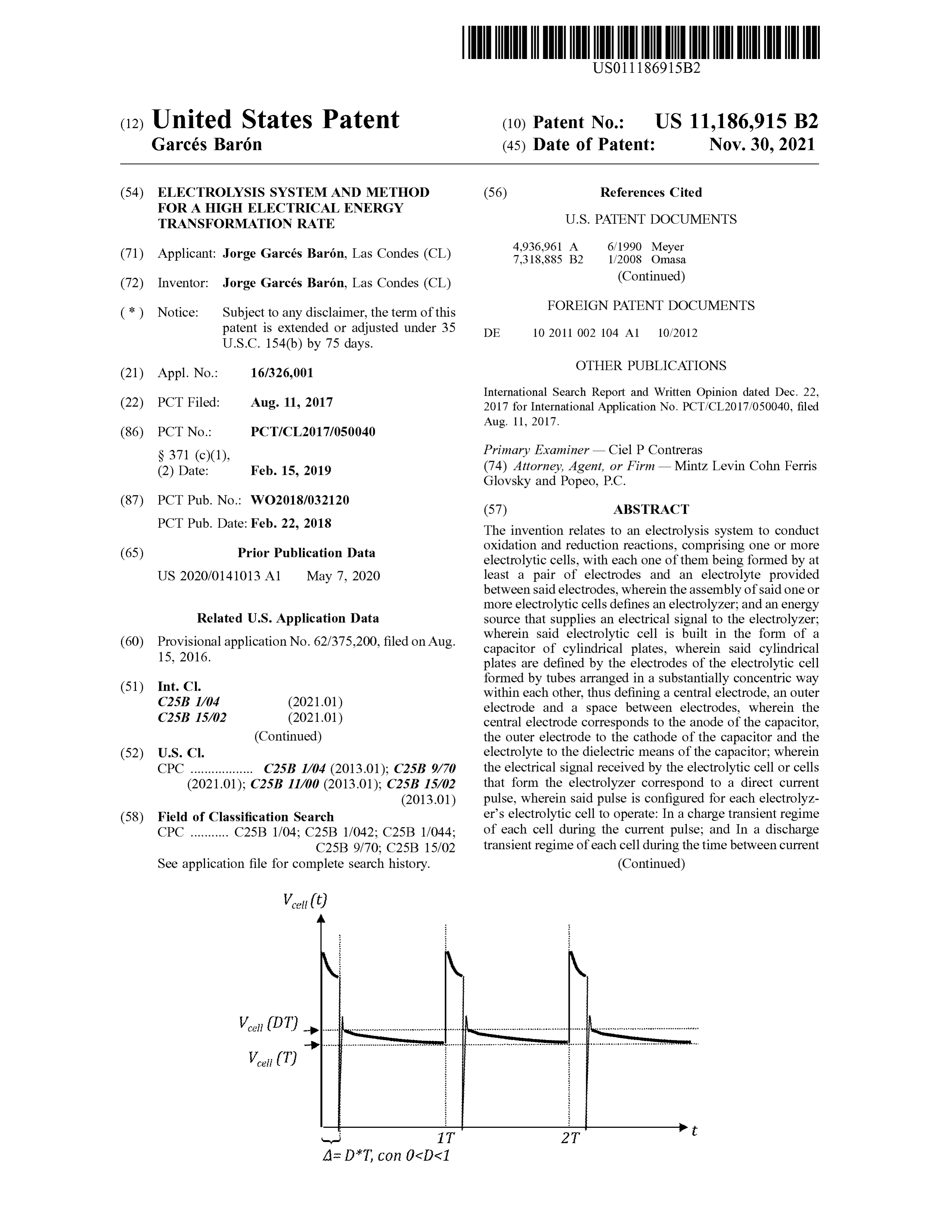 Page 1 of the original patent document