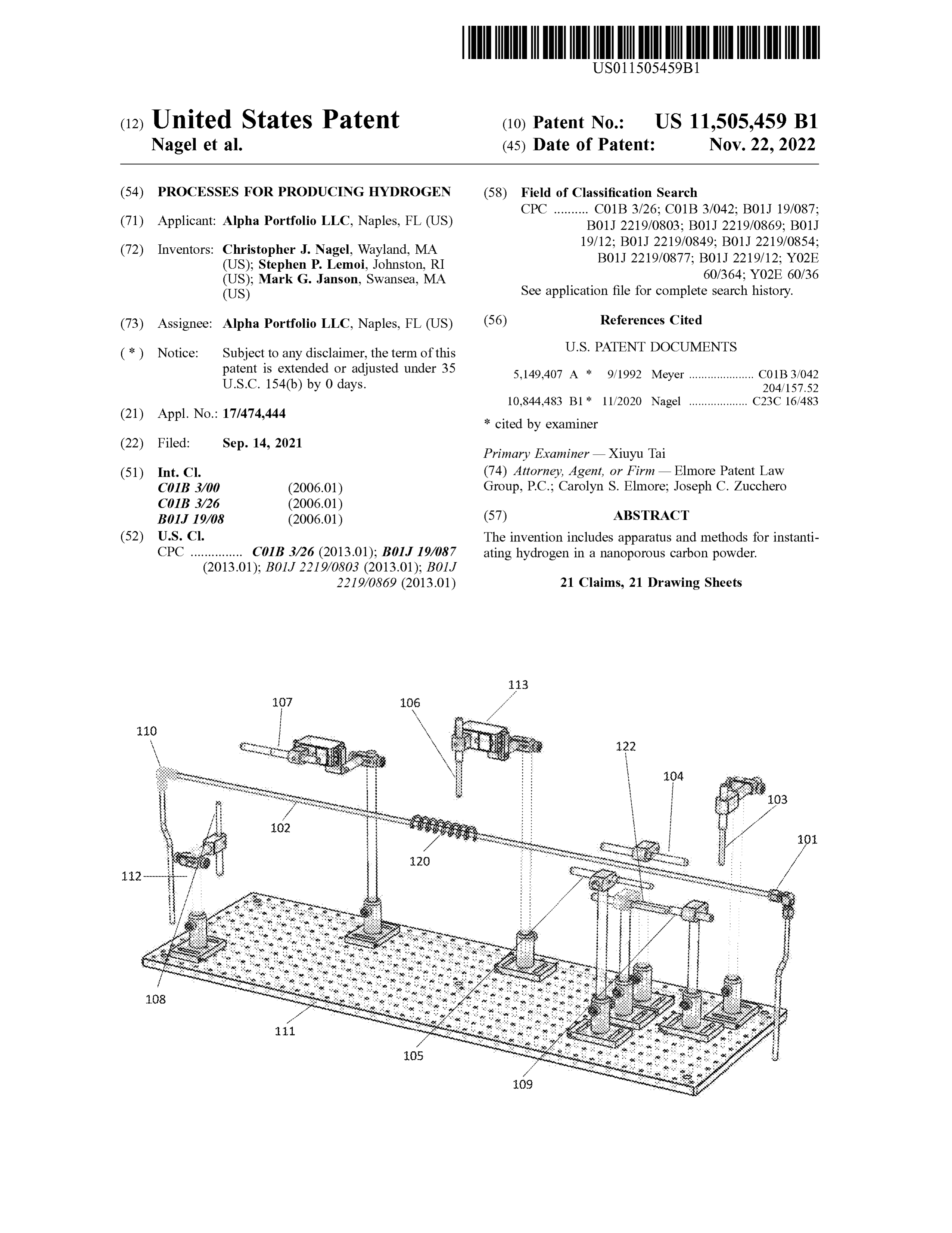 Page 1 of the original patent document