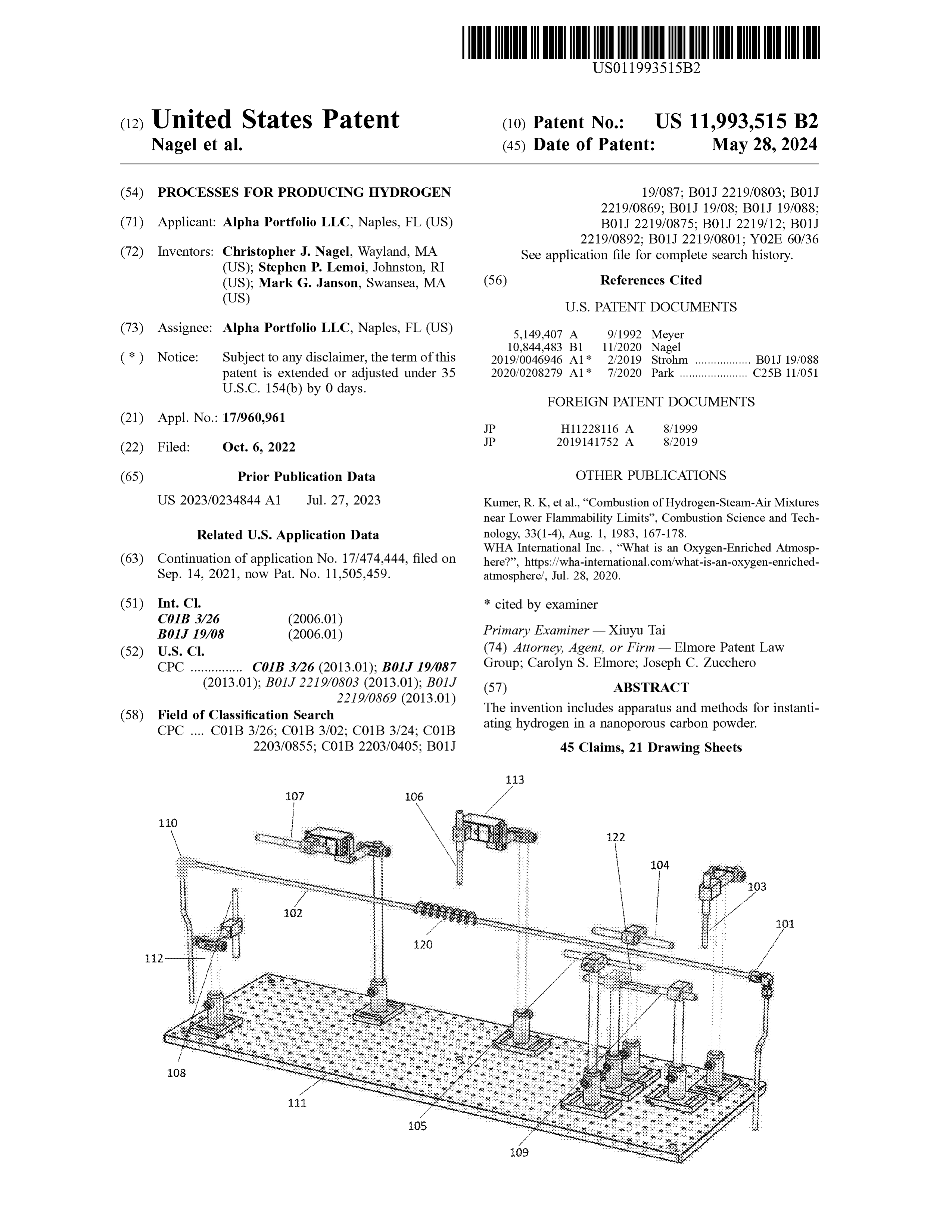 Page 1 of the original patent document
