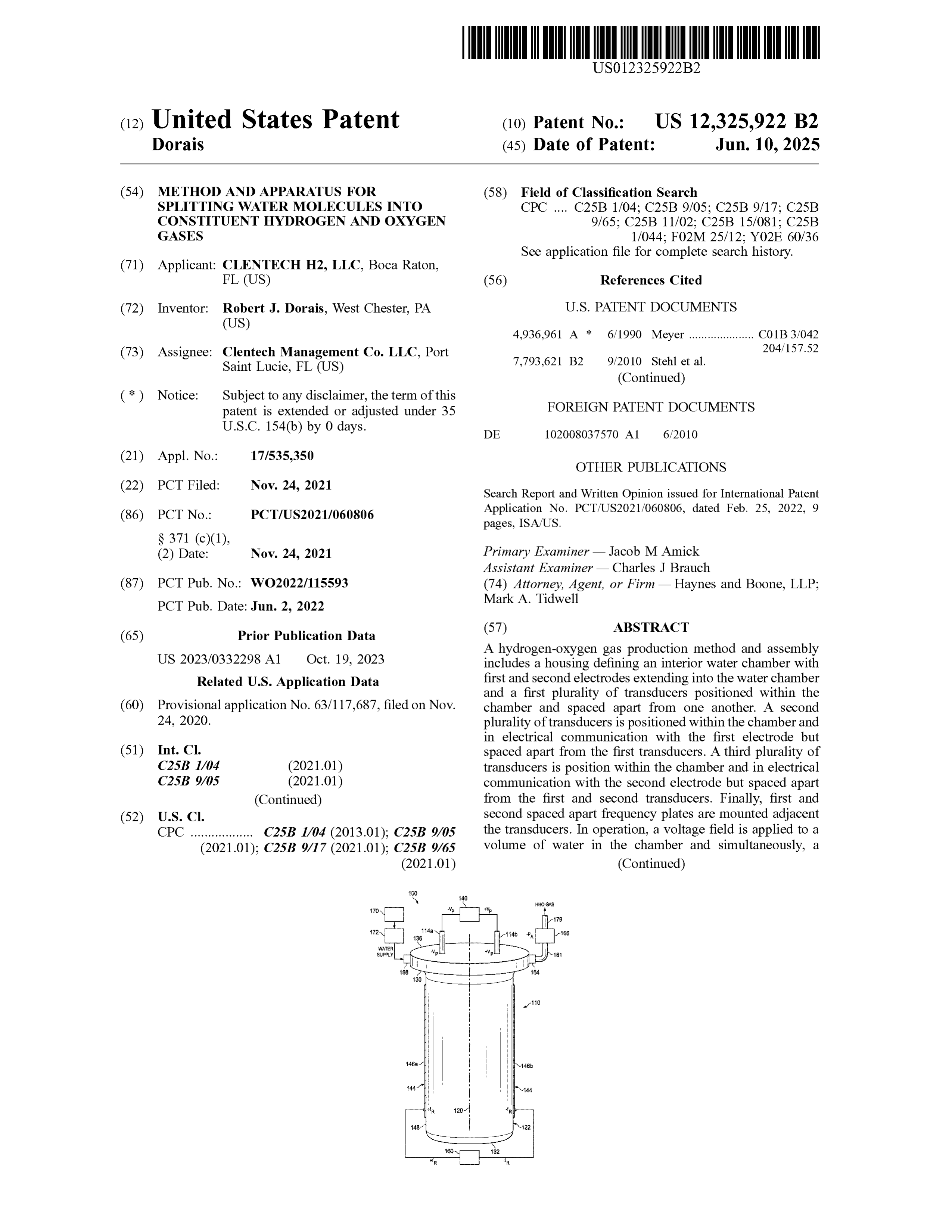 Page 1 of the original patent document