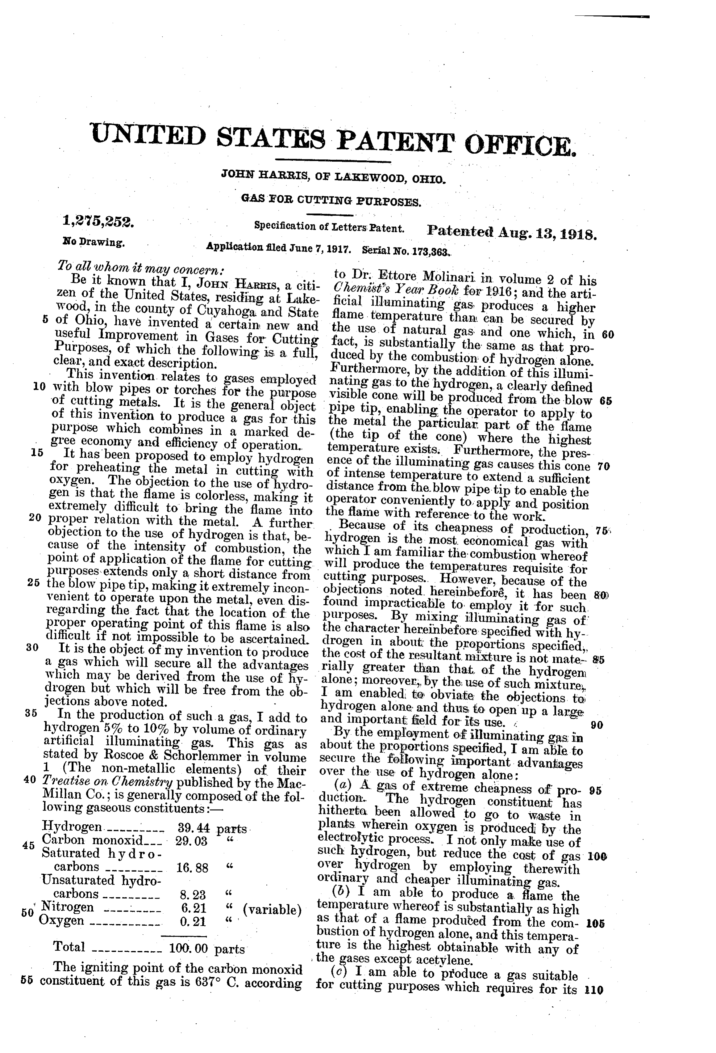 Page 1 of the original patent document