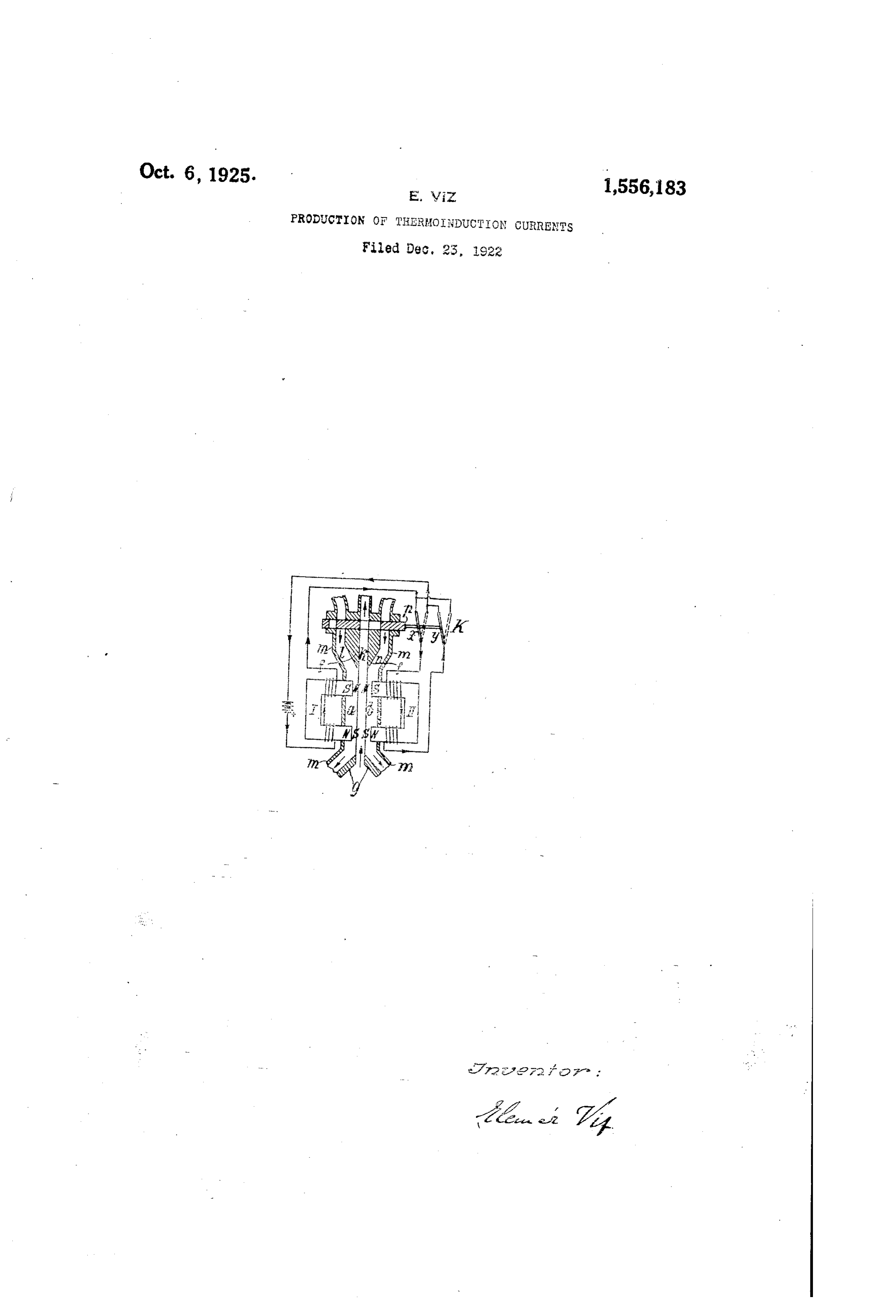 Page 1 of the original patent document