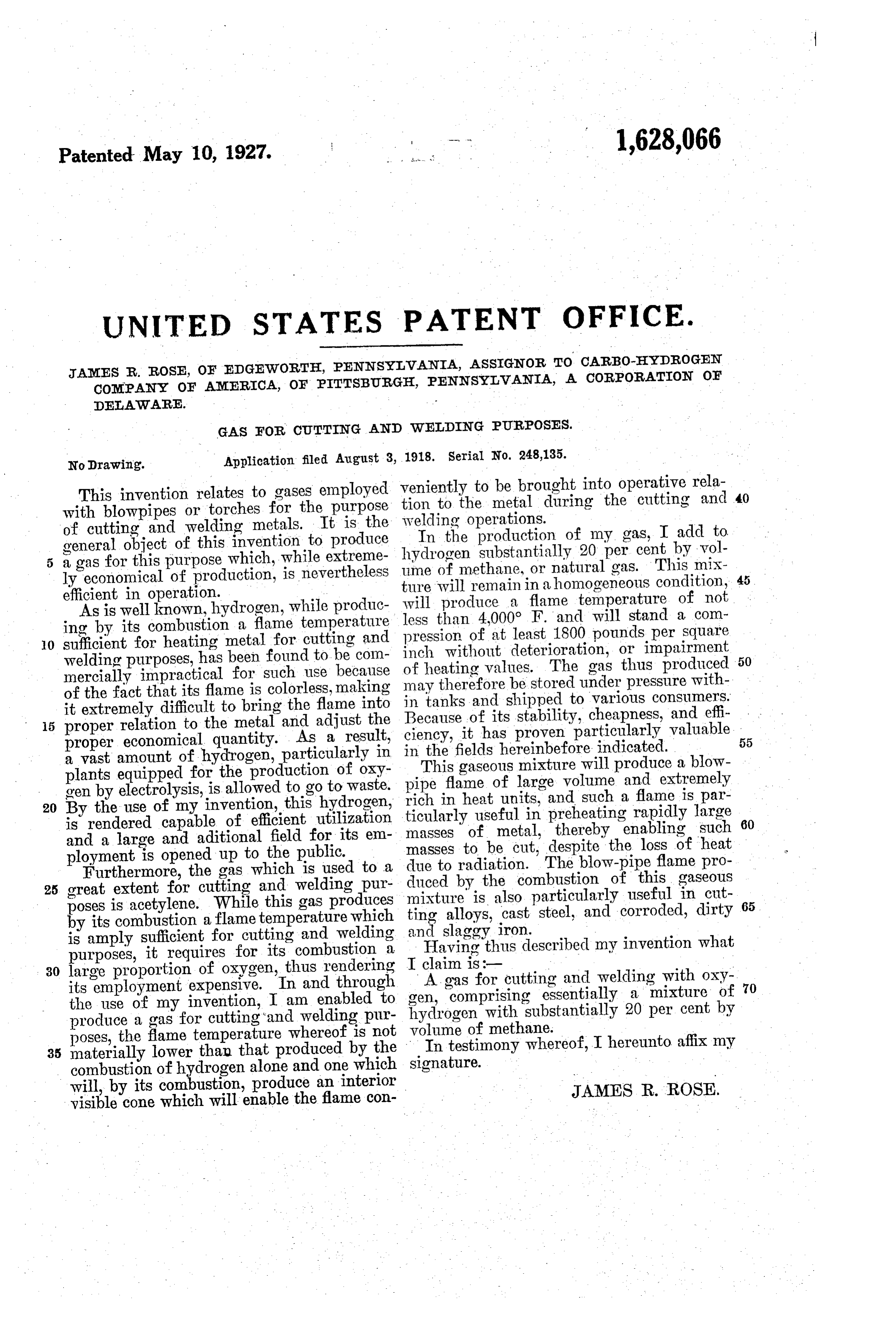 Page 1 of the original patent document