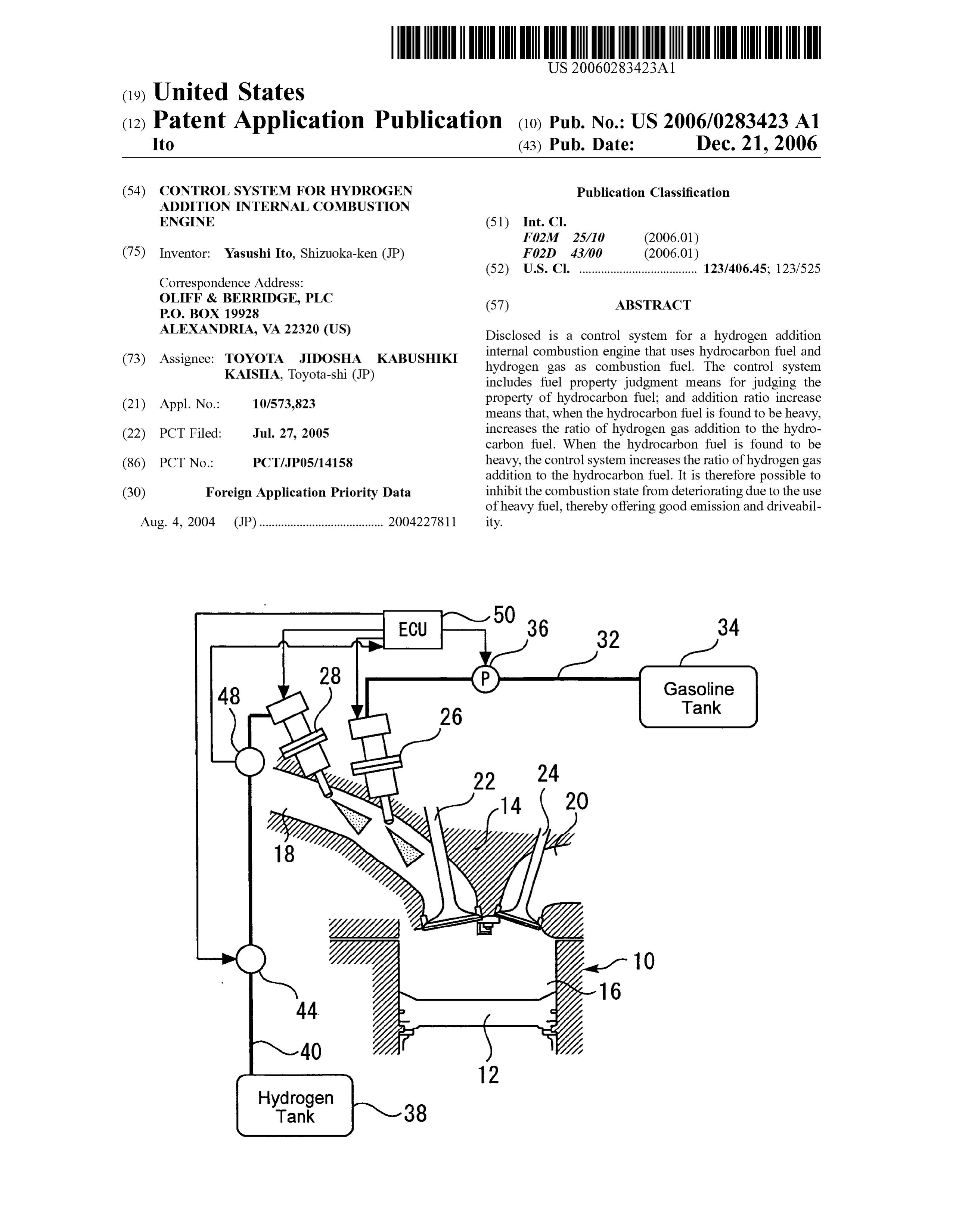 Page 1 of the original patent document