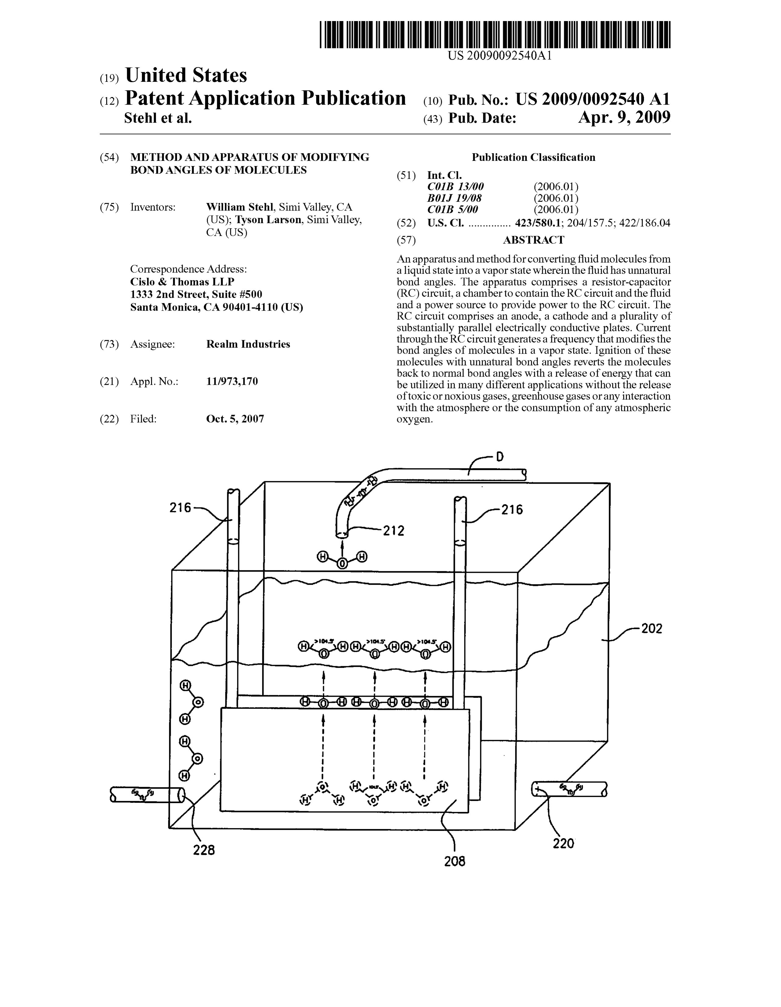 Page 1 of the original patent document