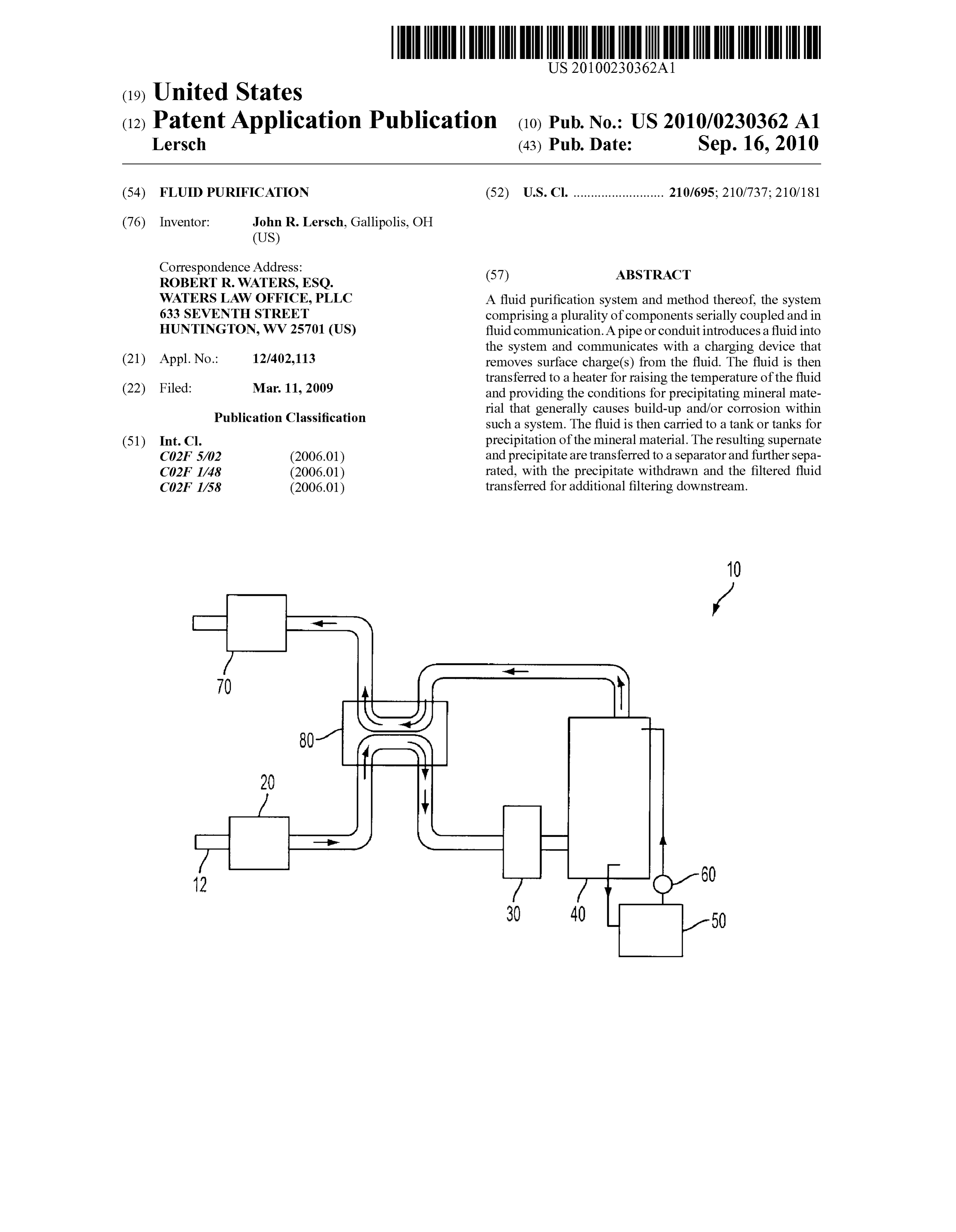Page 1 of the original patent document