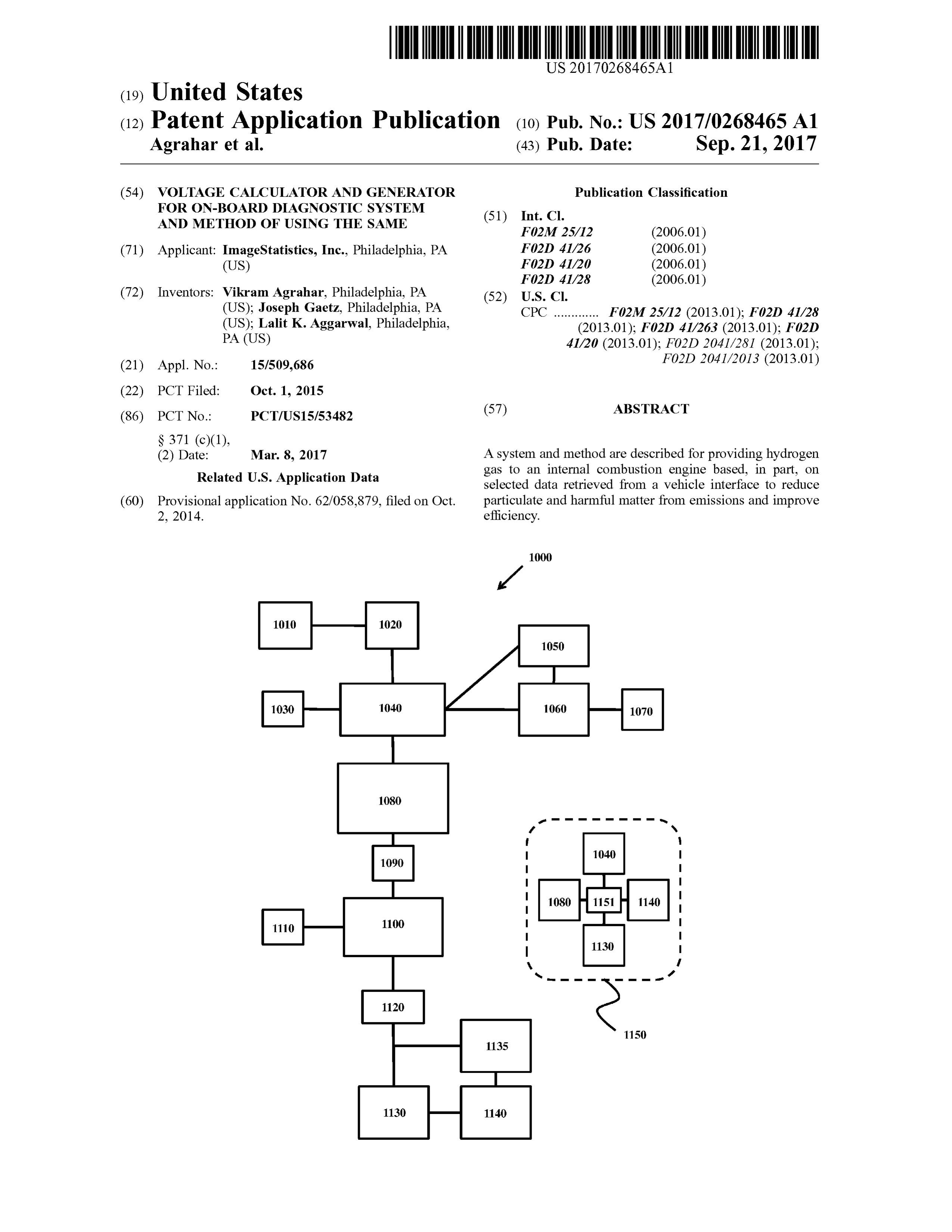 Page 1 of the original patent document