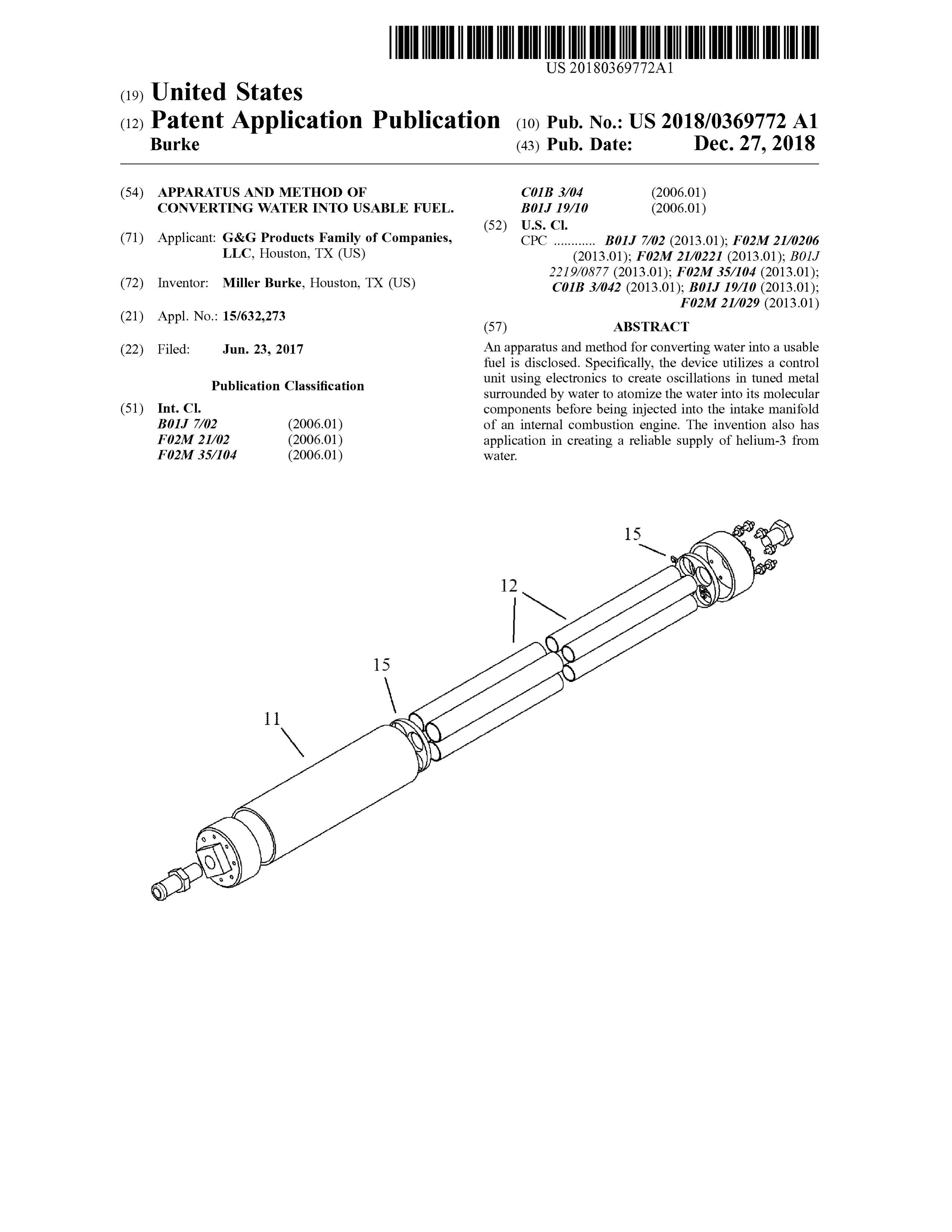 Page 1 of the original patent document