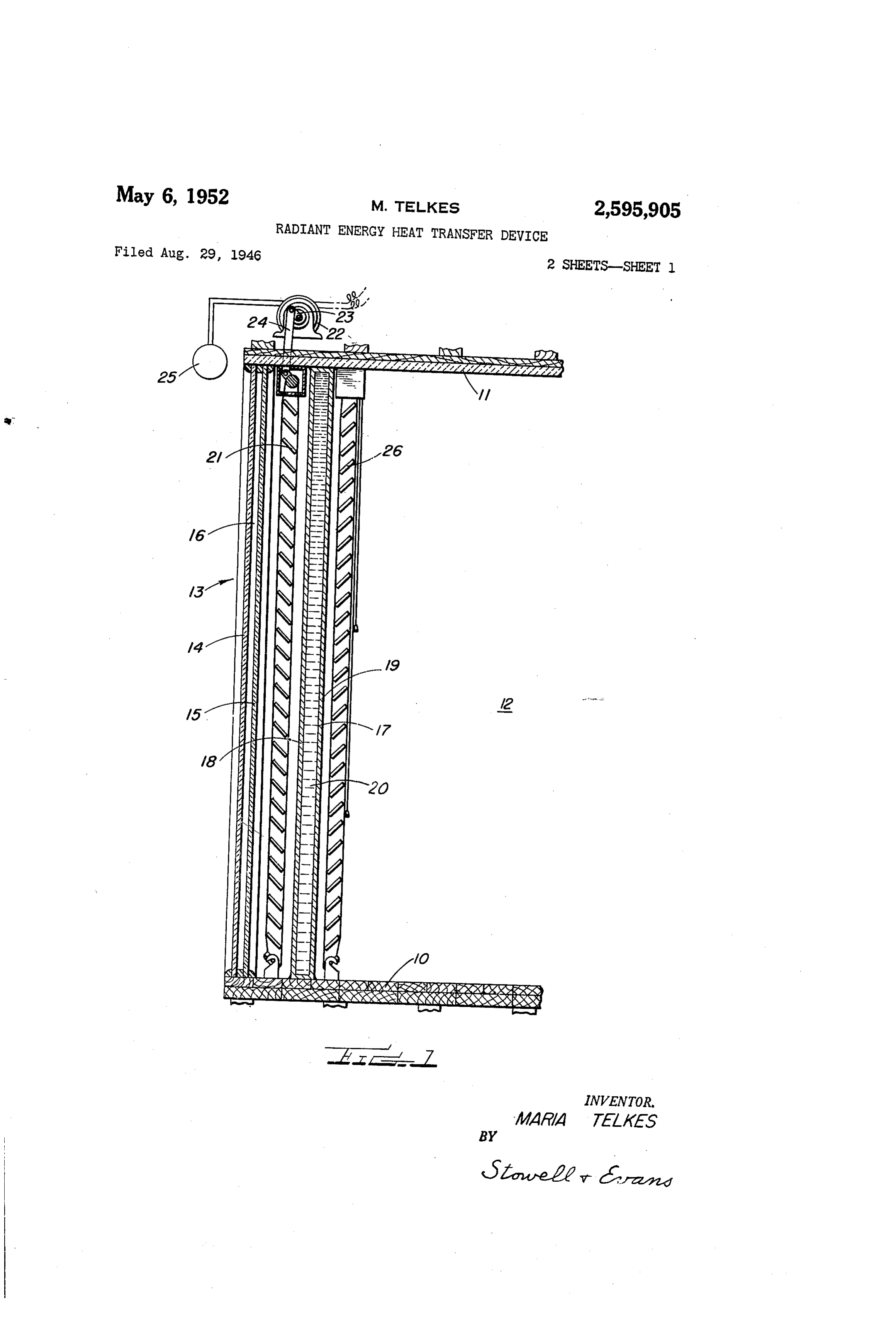 Drawing sheet, page 1