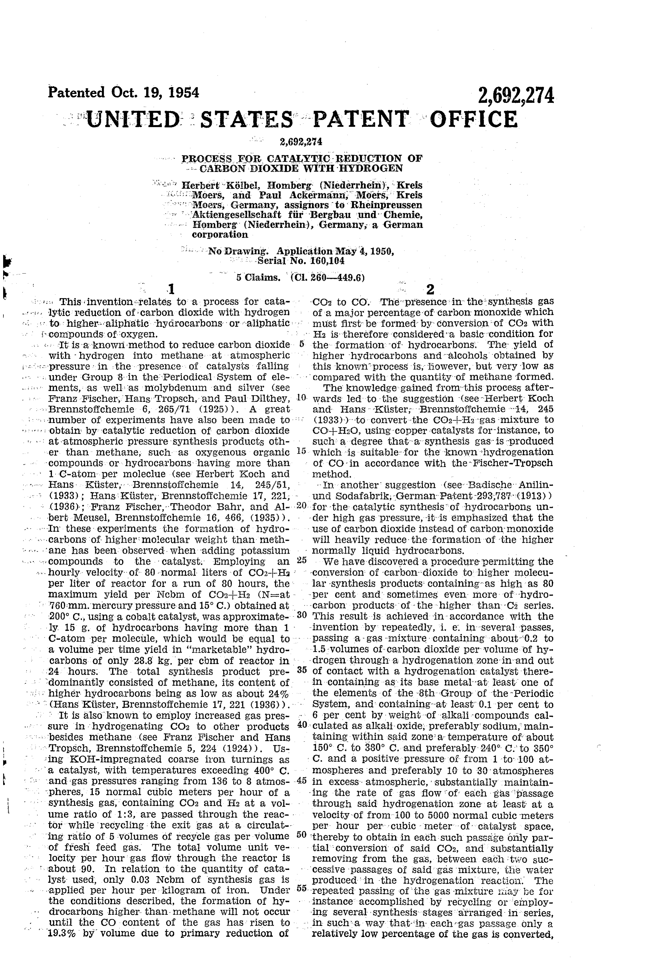 Page 1 of the original patent document