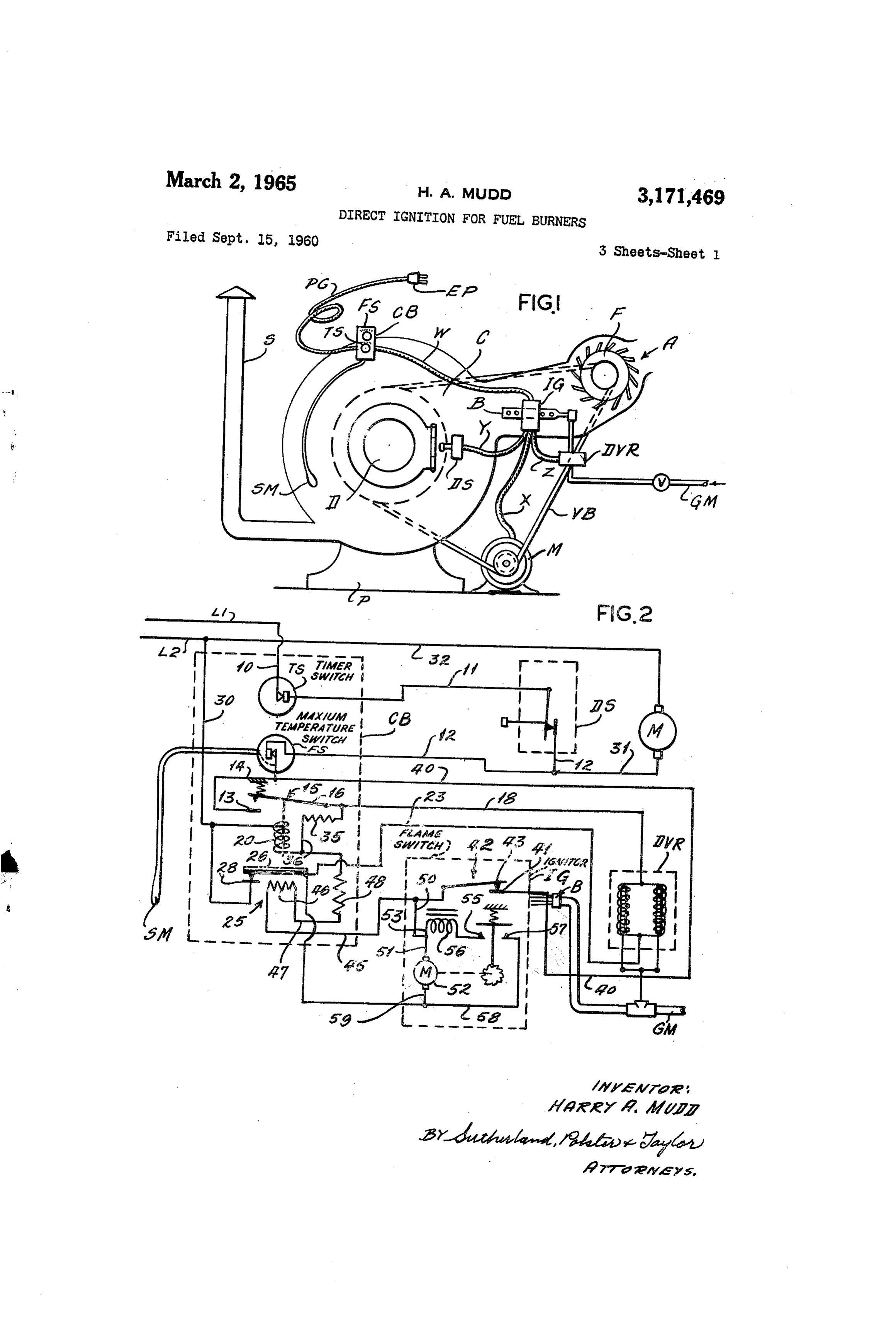 Drawing sheet, page 1