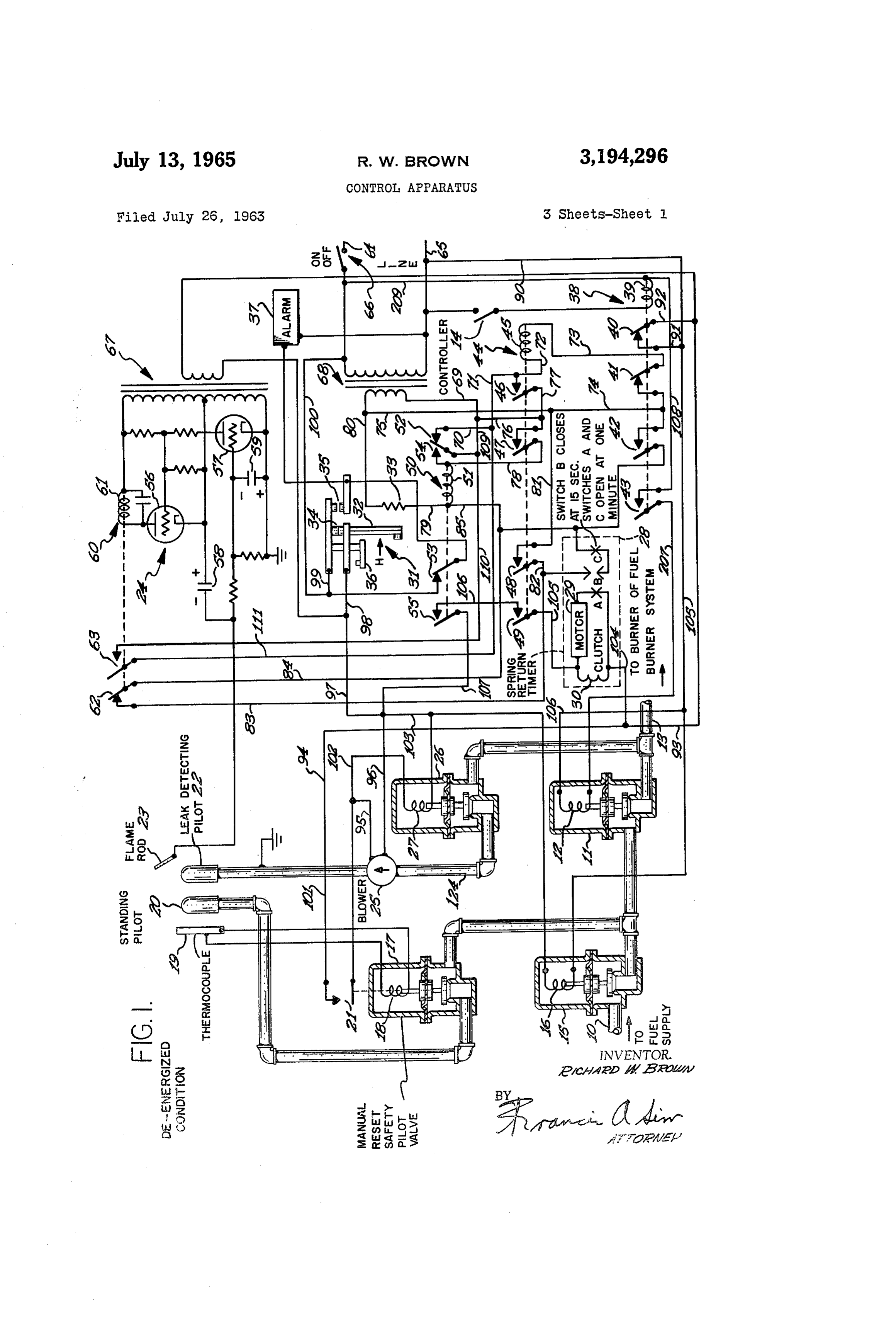 Drawing sheet, page 1