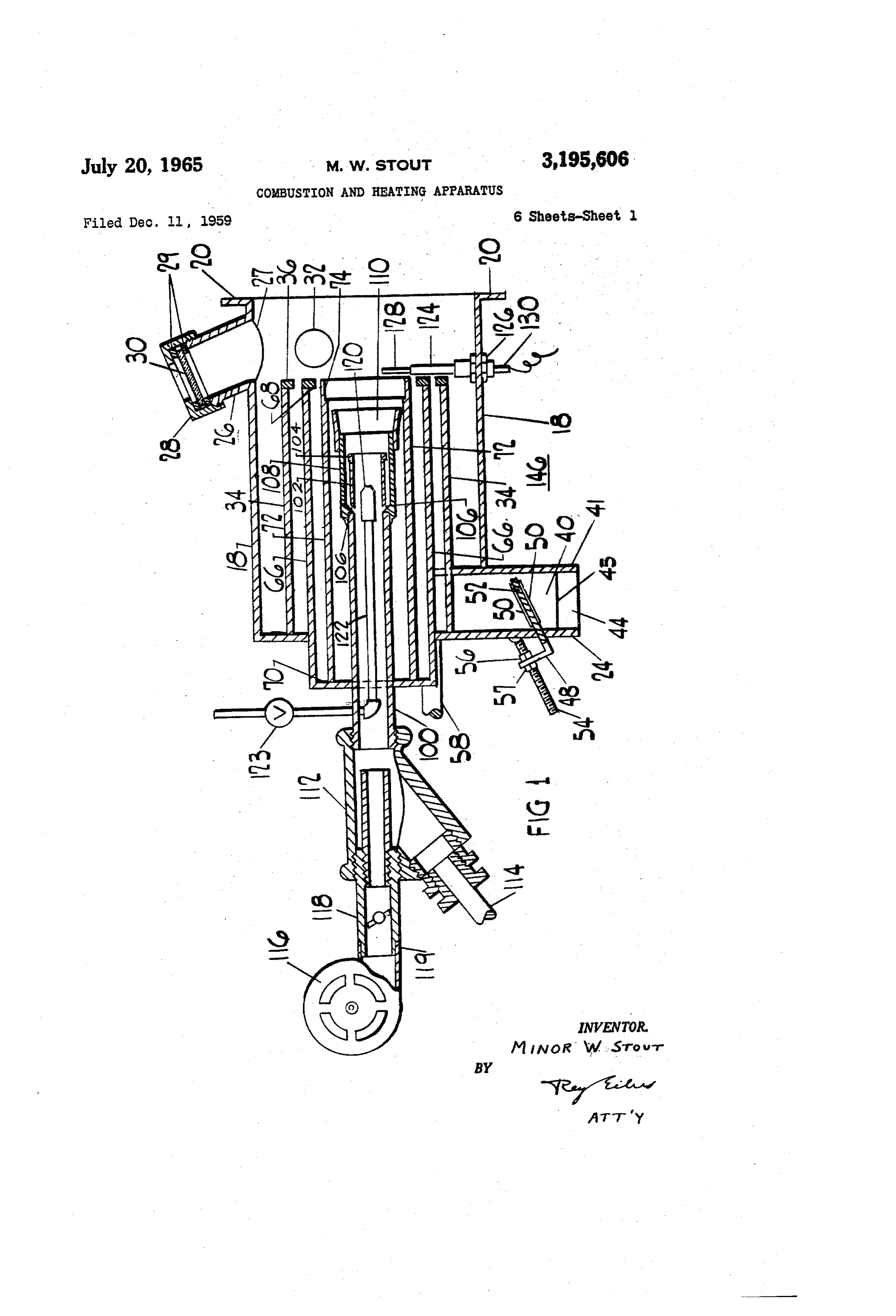 Drawing sheet, page 1