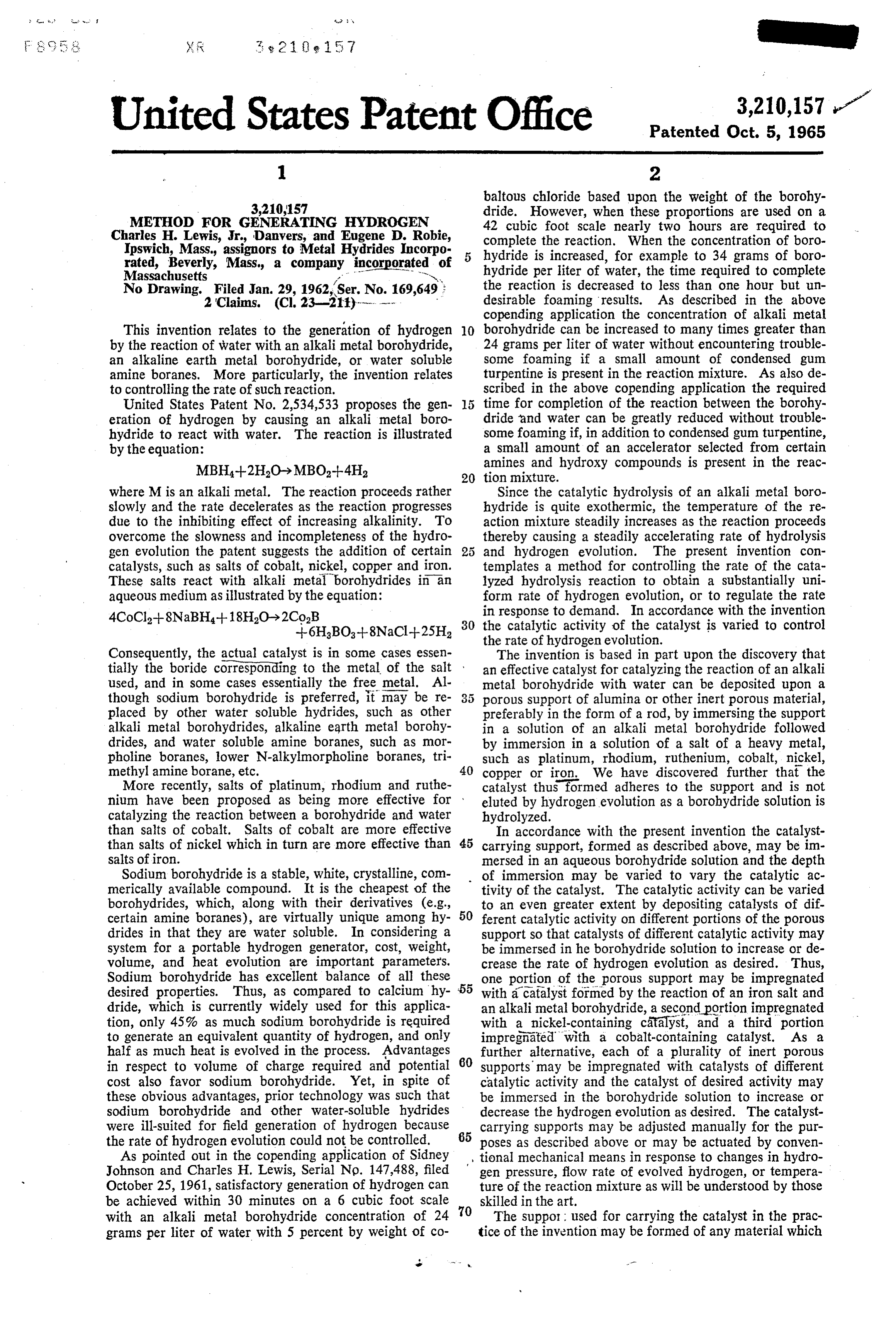 Page 1 of the original patent document
