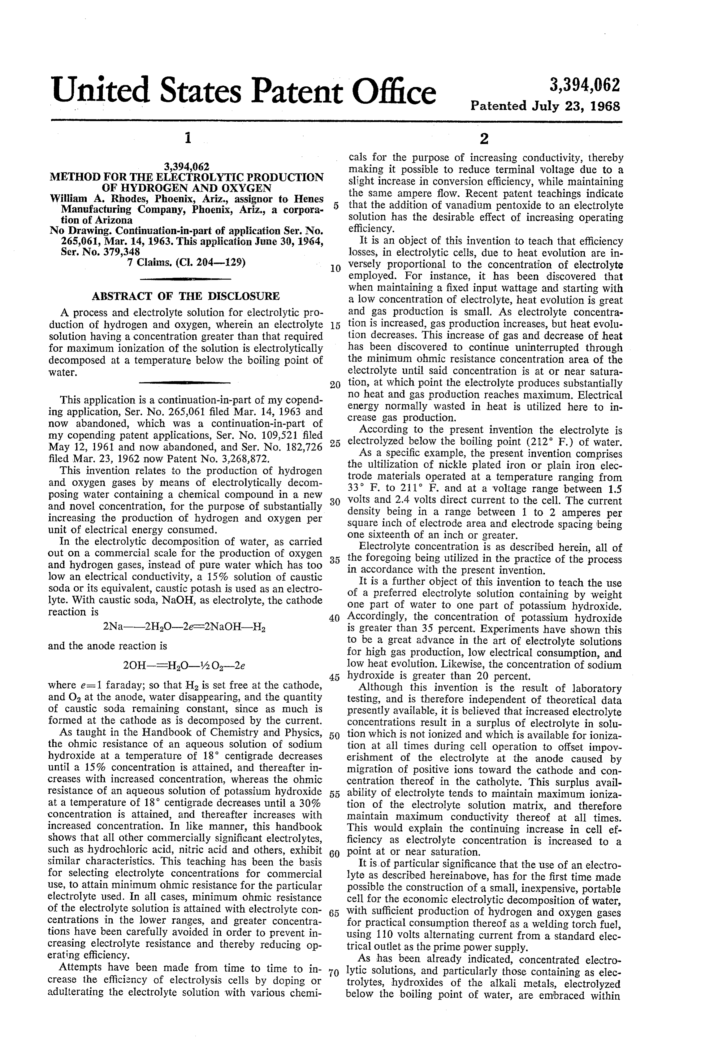 Page 1 of the original patent document