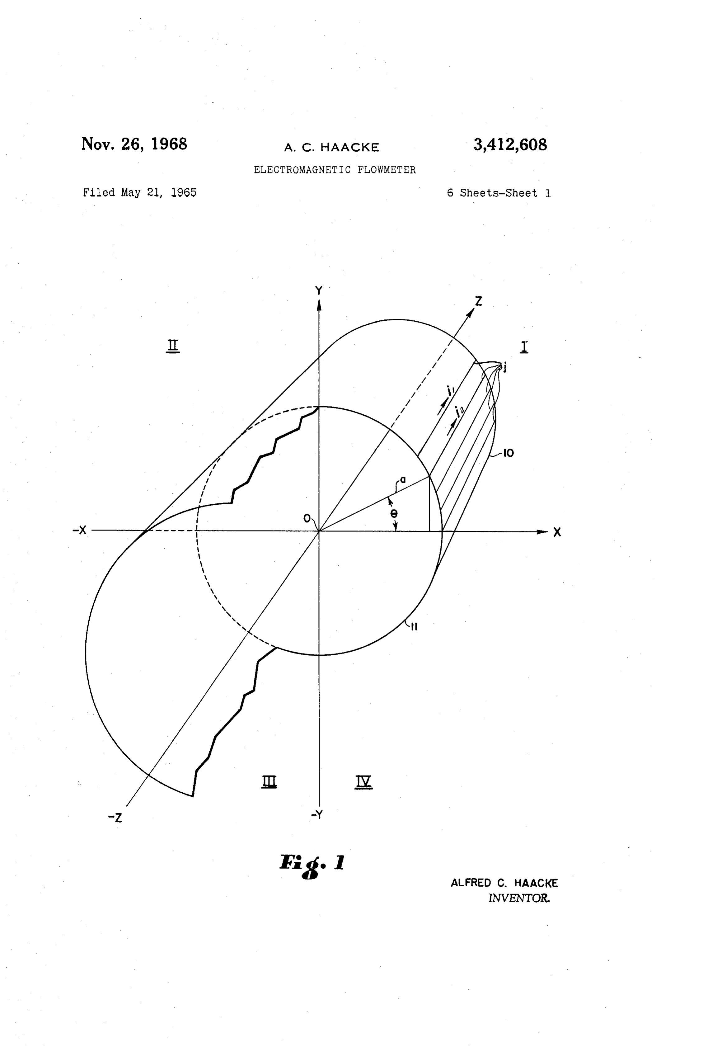 Drawing sheet, page 1