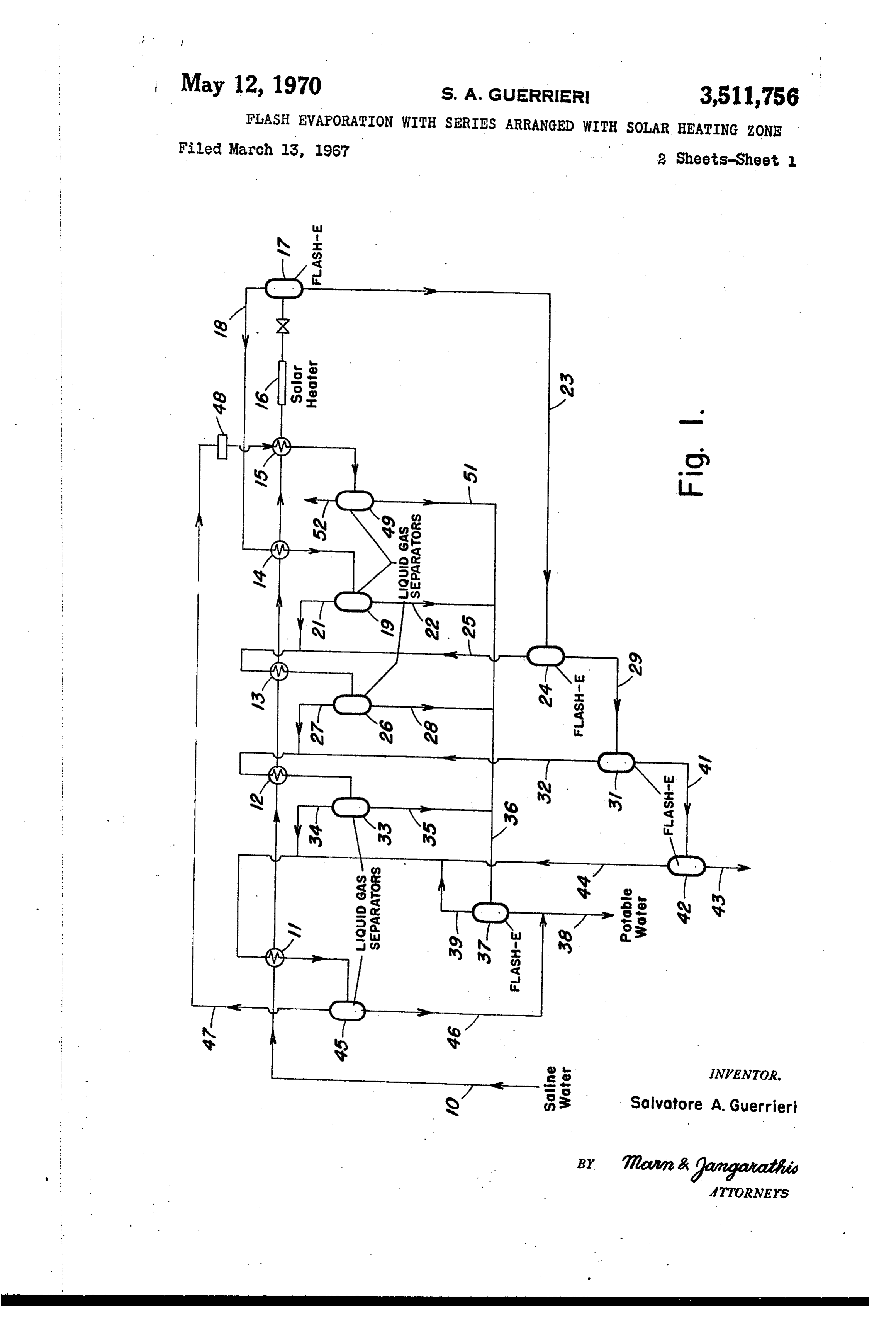 Drawing sheet, page 1