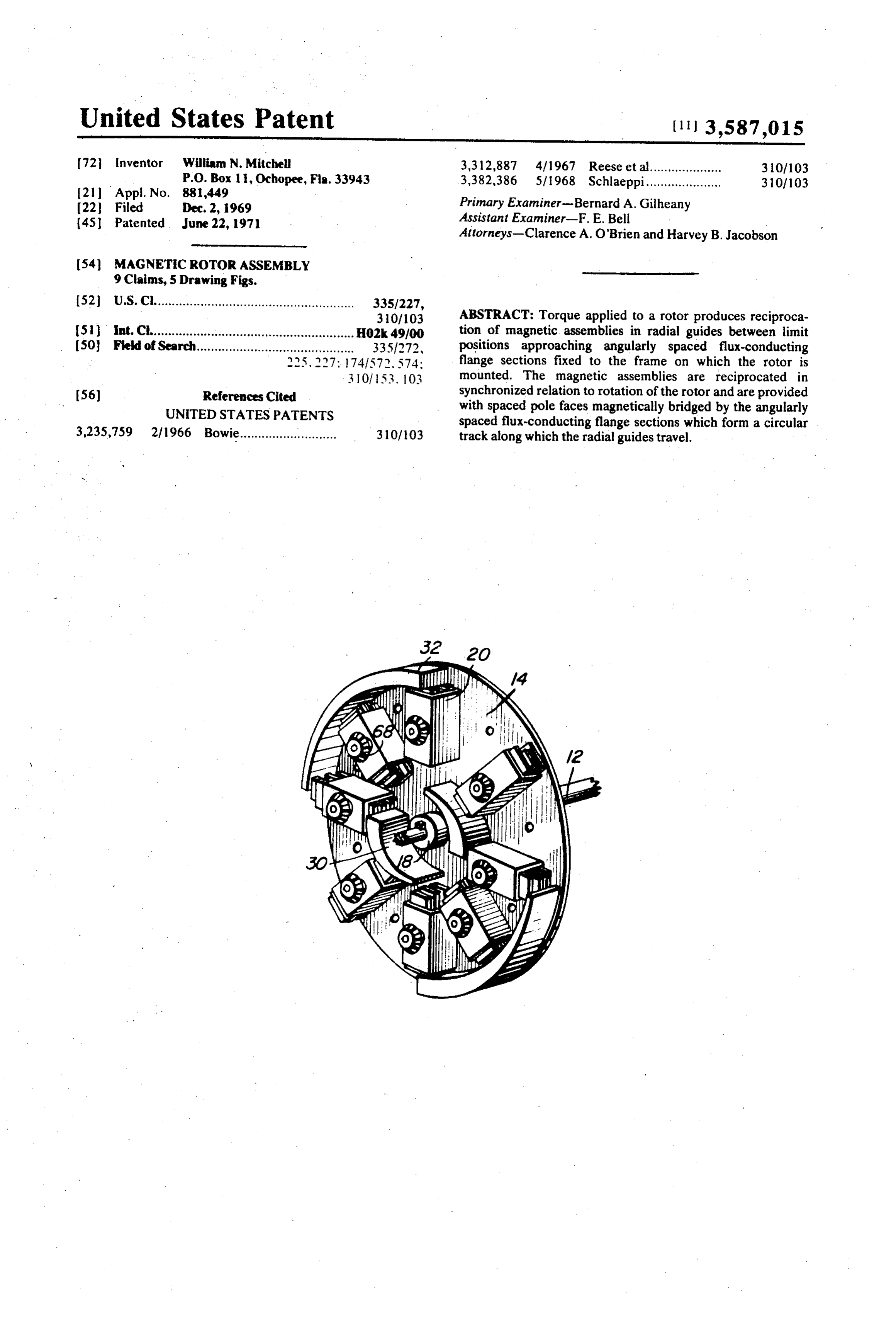 Page 1 of the original patent document