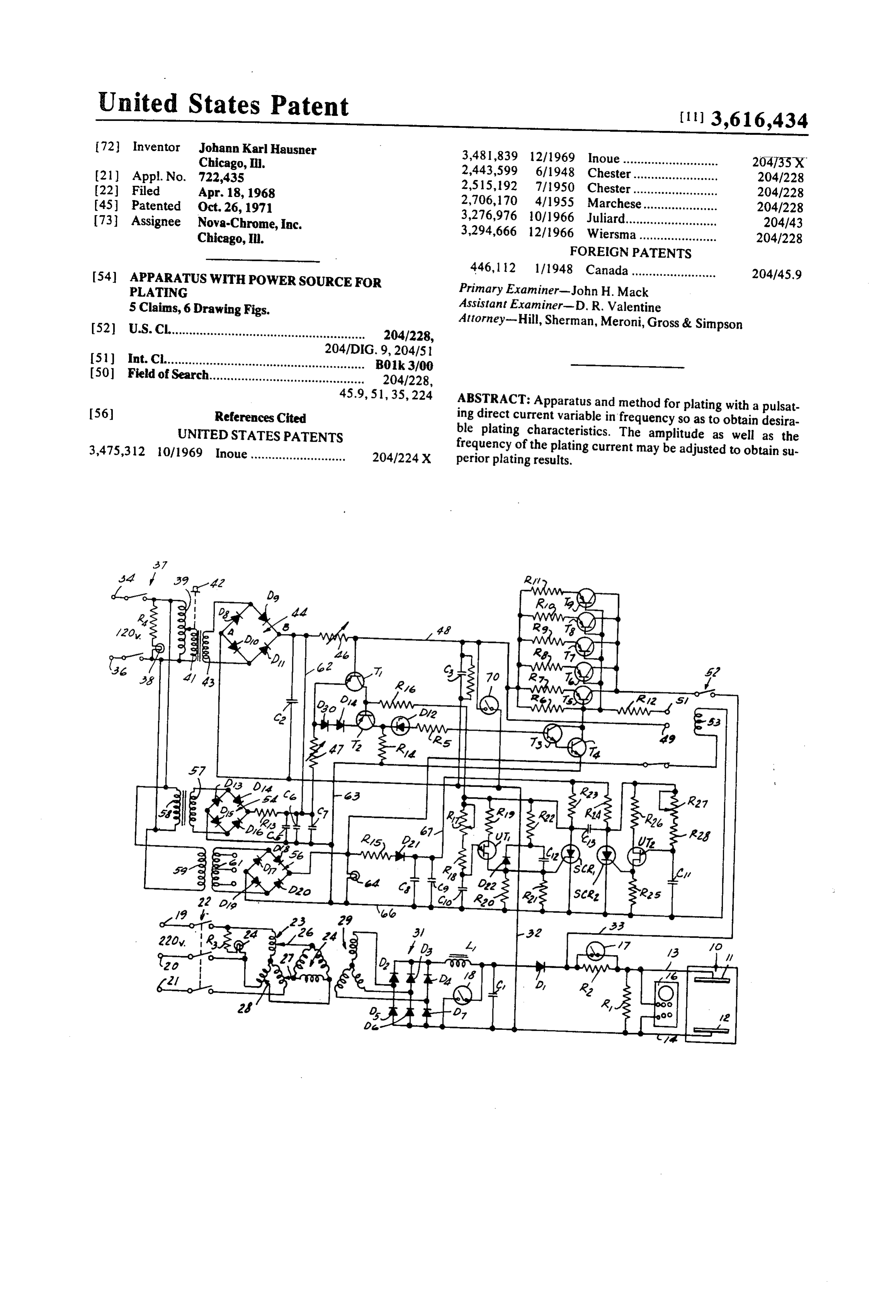 Page 1 of the original patent document