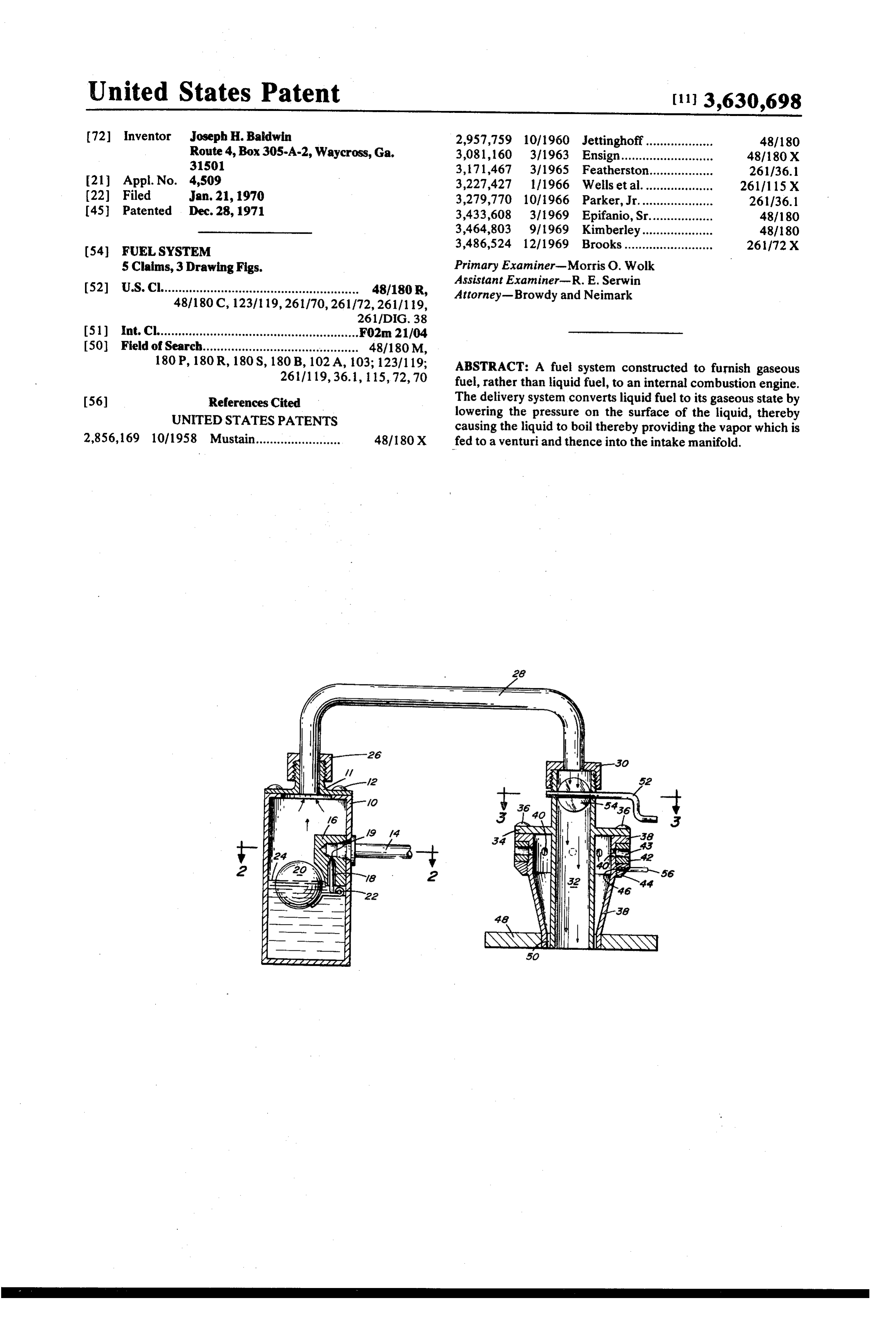 Page 1 of the original patent document