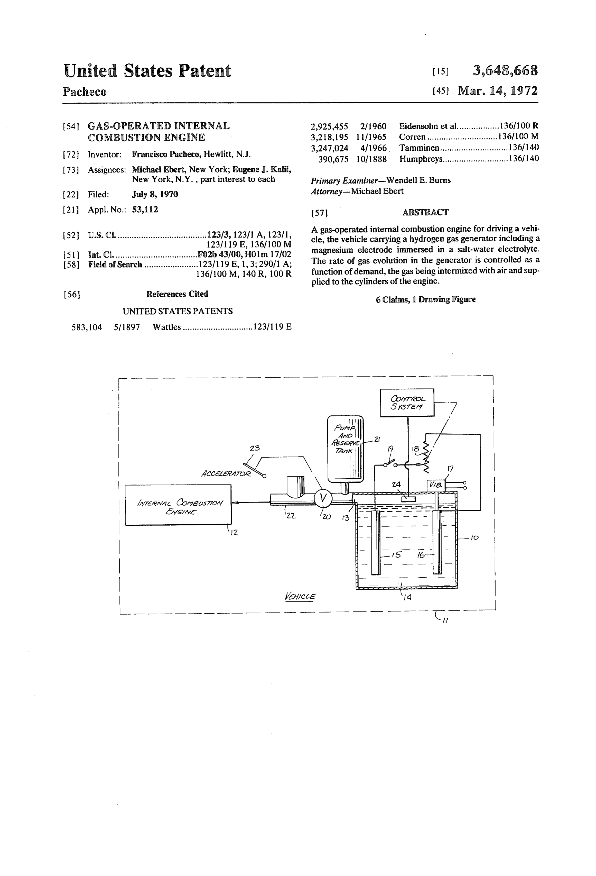 Page 1 of the original patent document