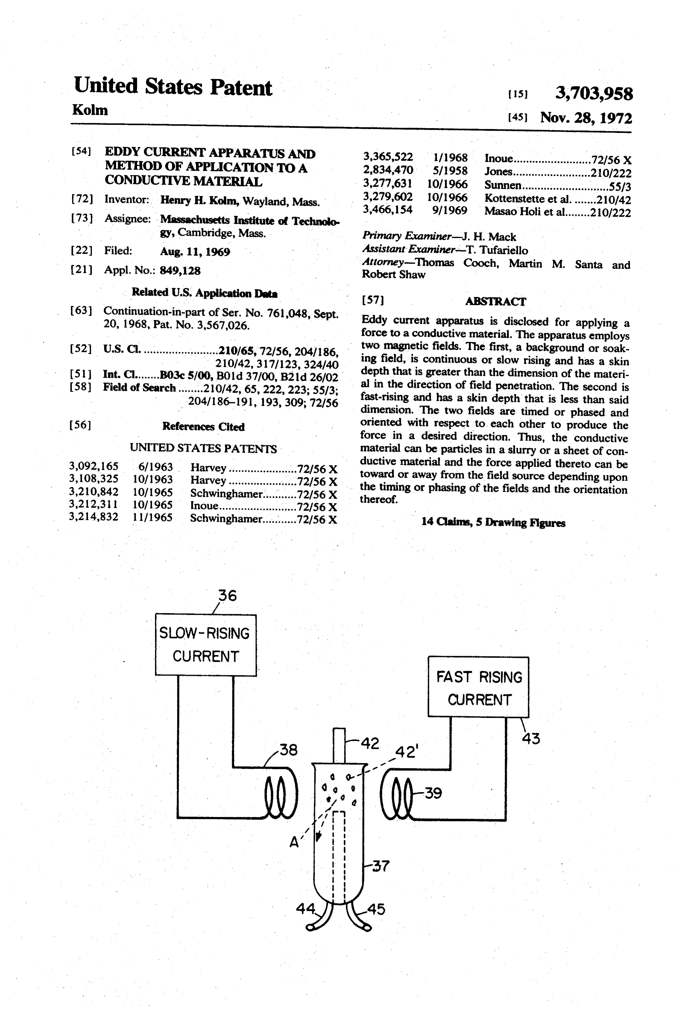 Page 1 of the original patent document