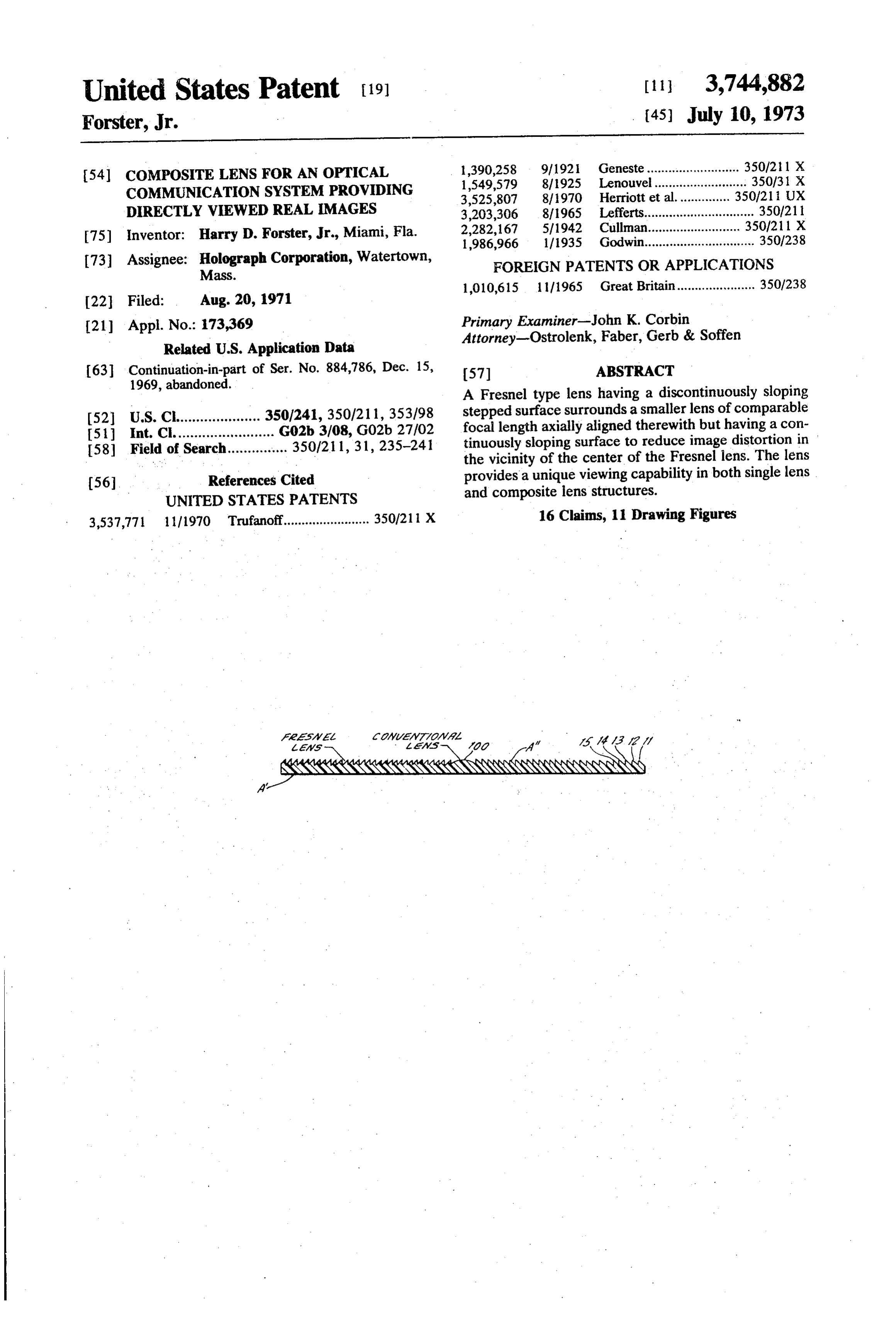 Page 1 of the original patent document