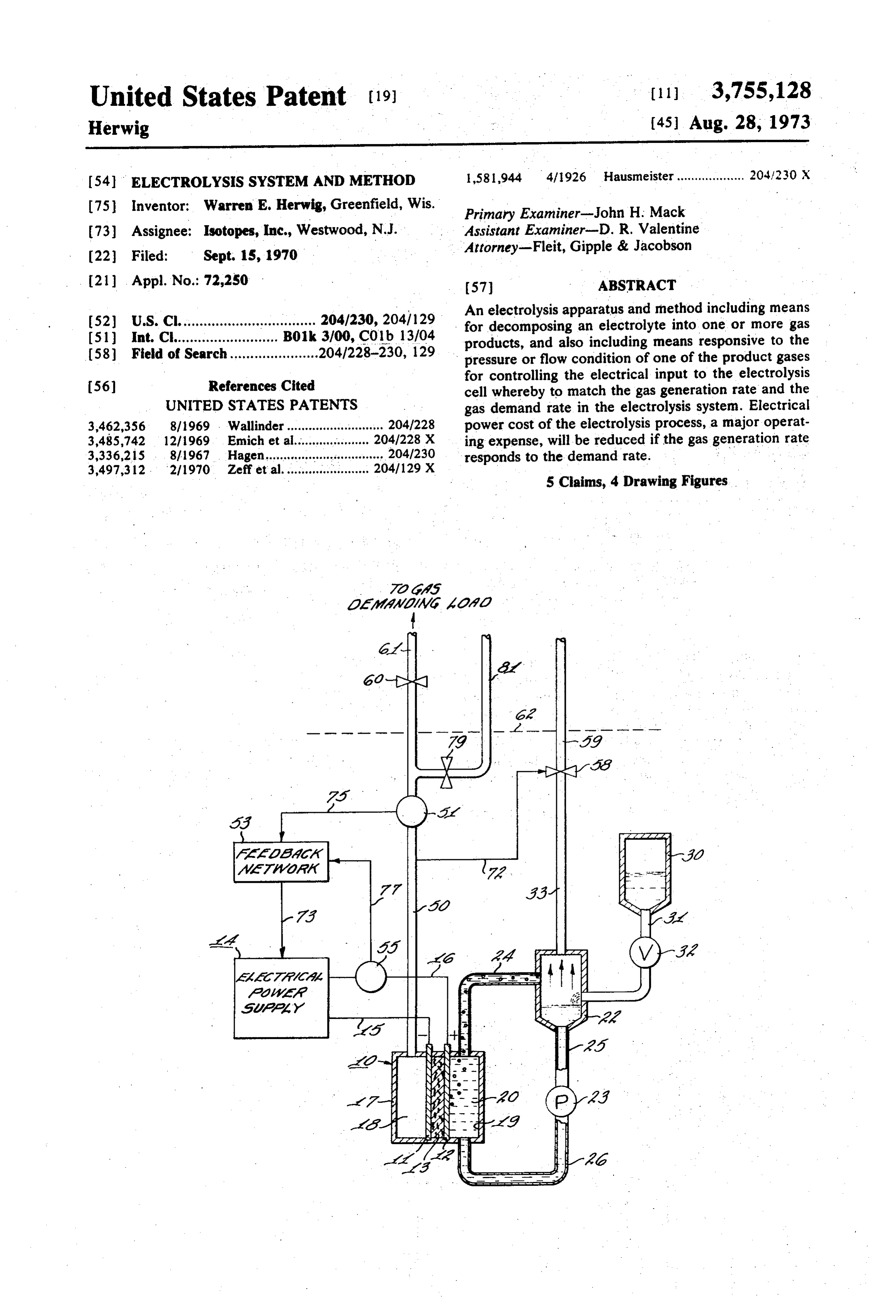 Page 1 of the original patent document