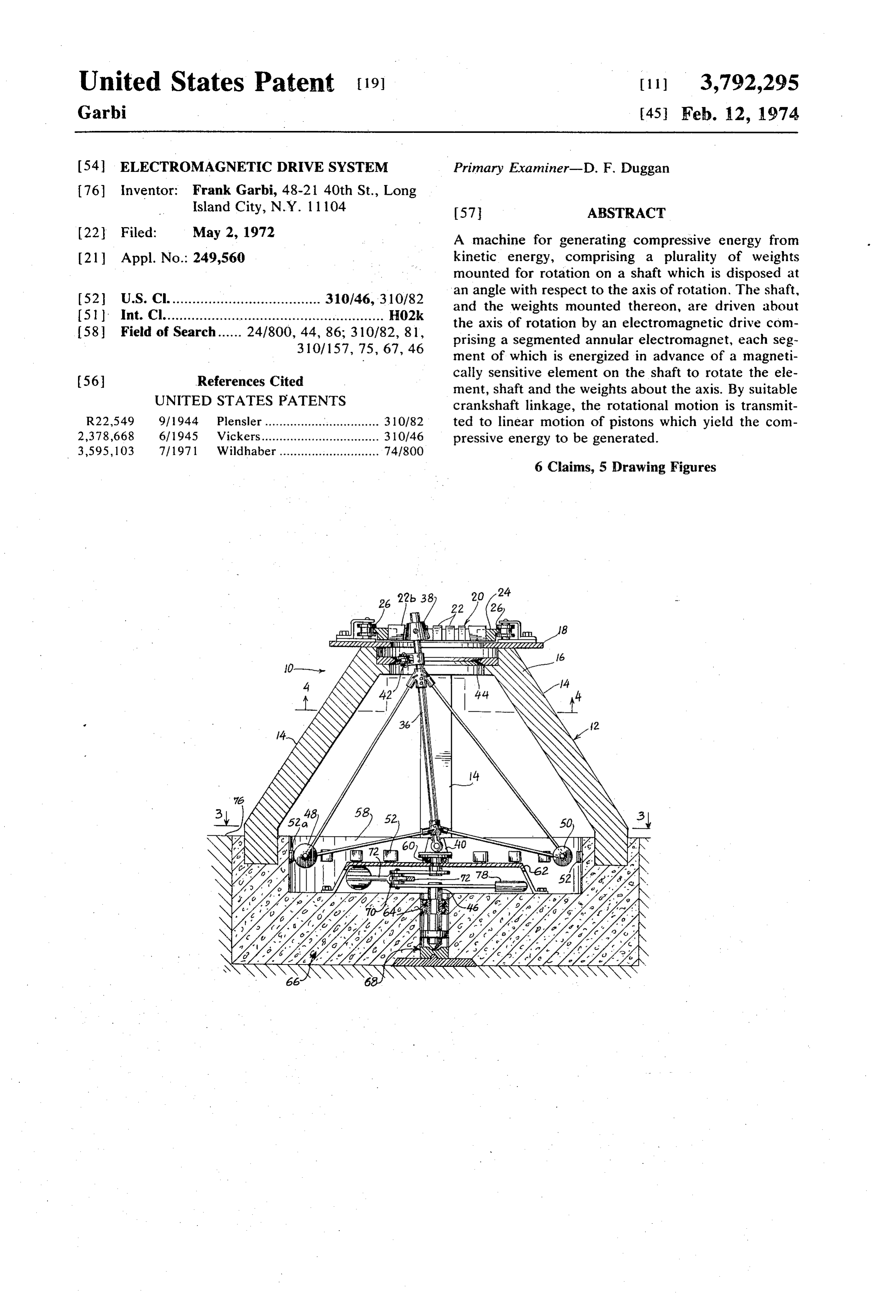 Page 1 of the original patent document