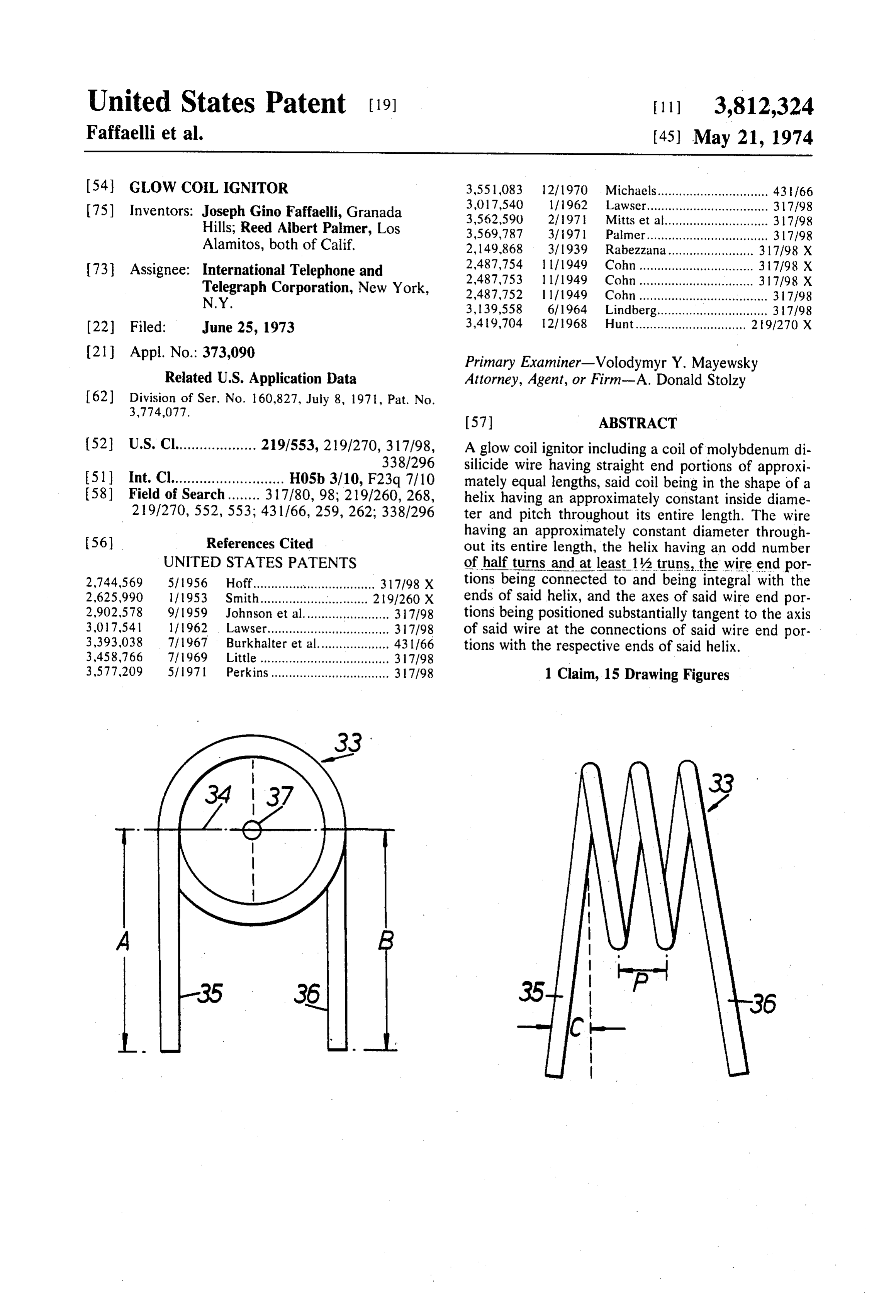 Page 1 of the original patent document