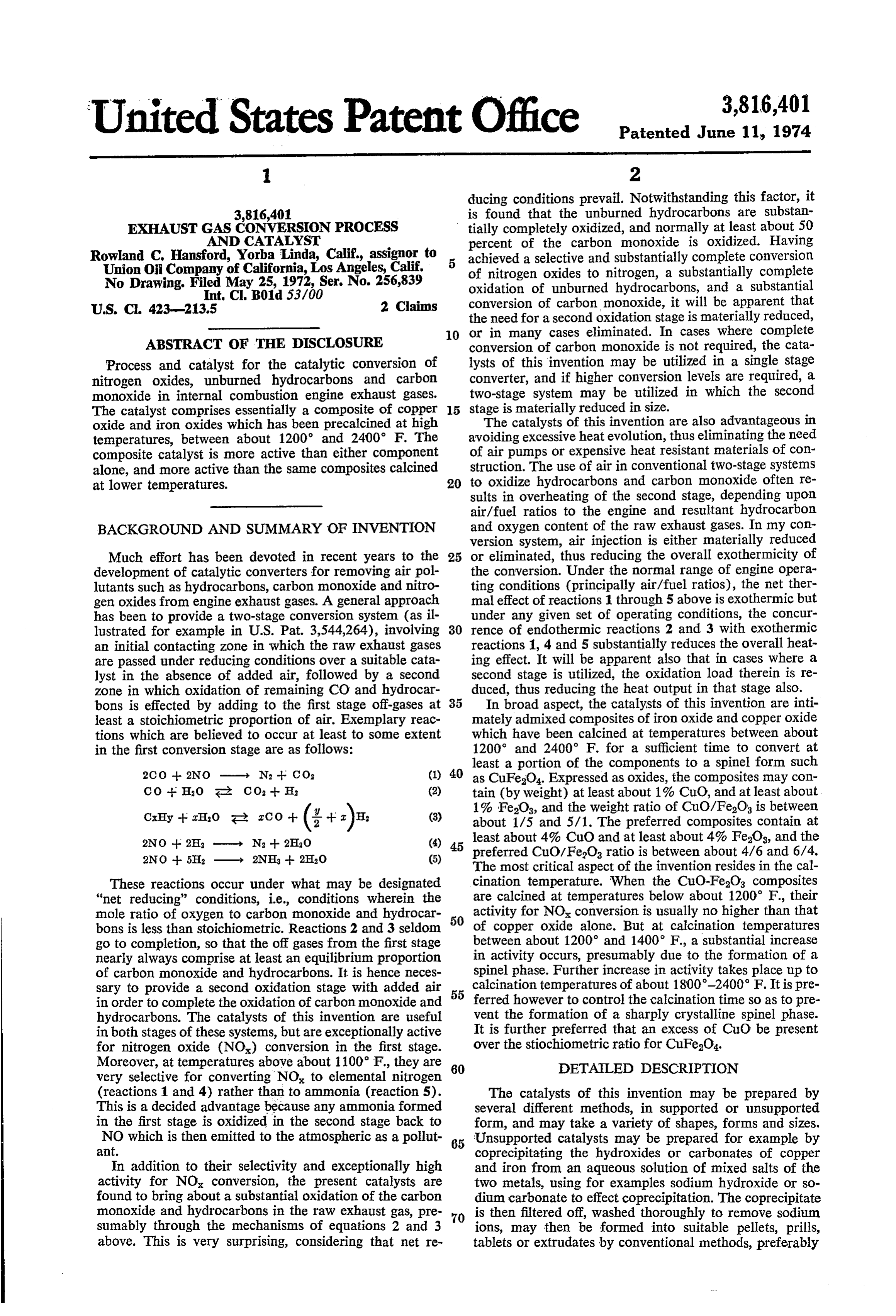 Page 1 of the original patent document
