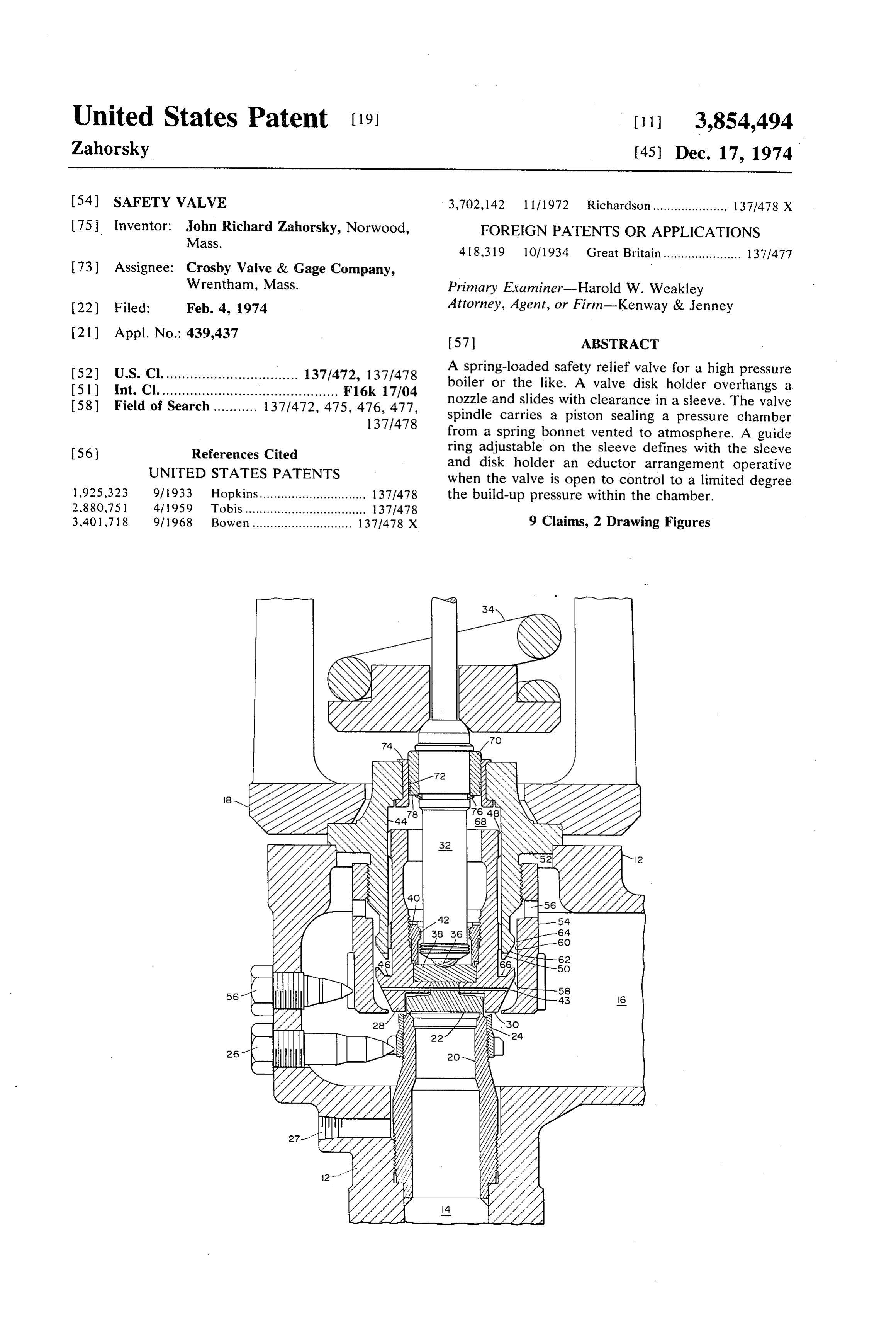 Page 1 of the original patent document